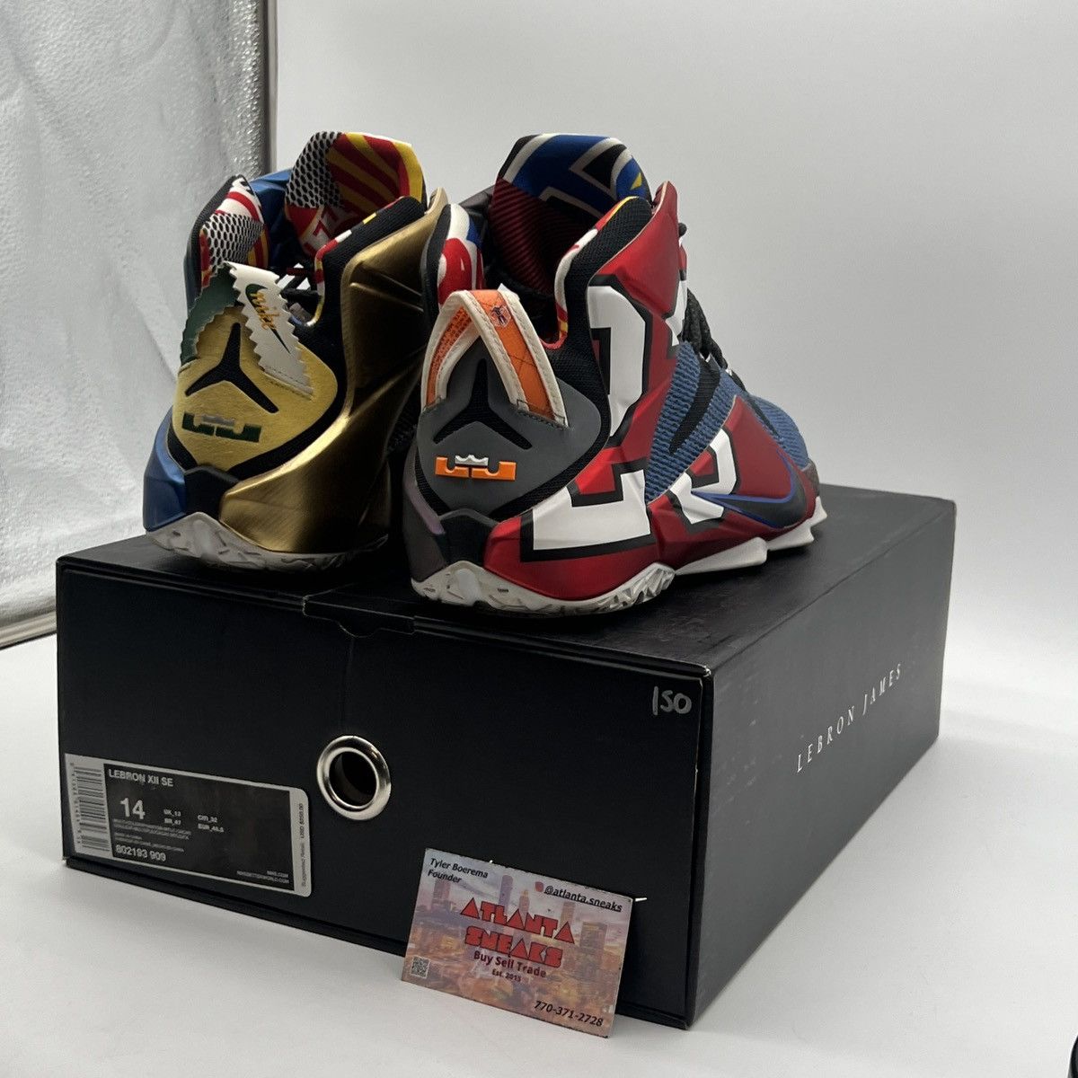 Nike Lebron 12 what the Size US 14 / EU 47 - 5 Thumbnail