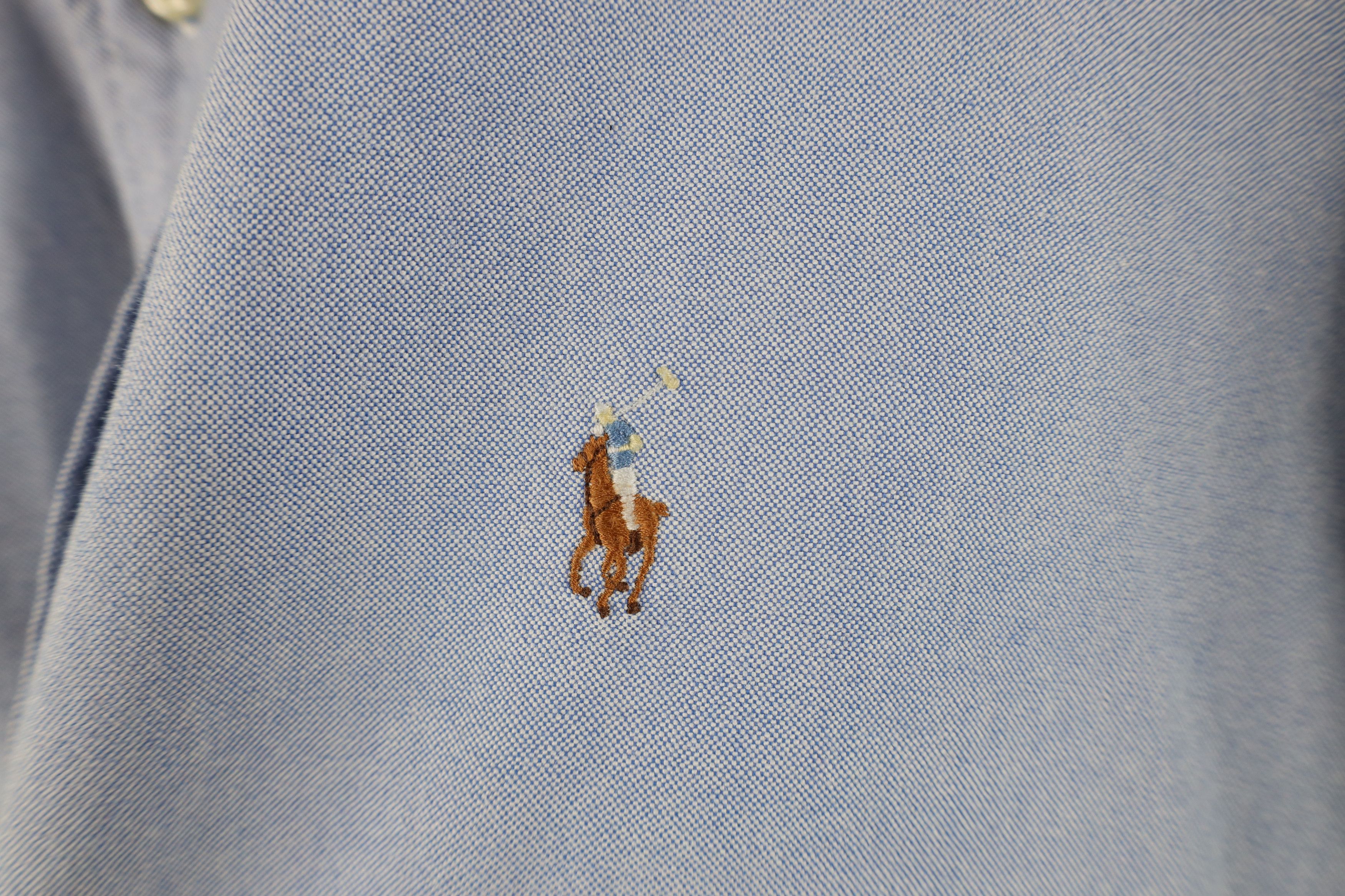 Polo Ralph Lauren Vintage 90s Ralph Lauren Oxford Collared Button Down Shirt Size US M / EU 48-50 / 2 - 4 Thumbnail