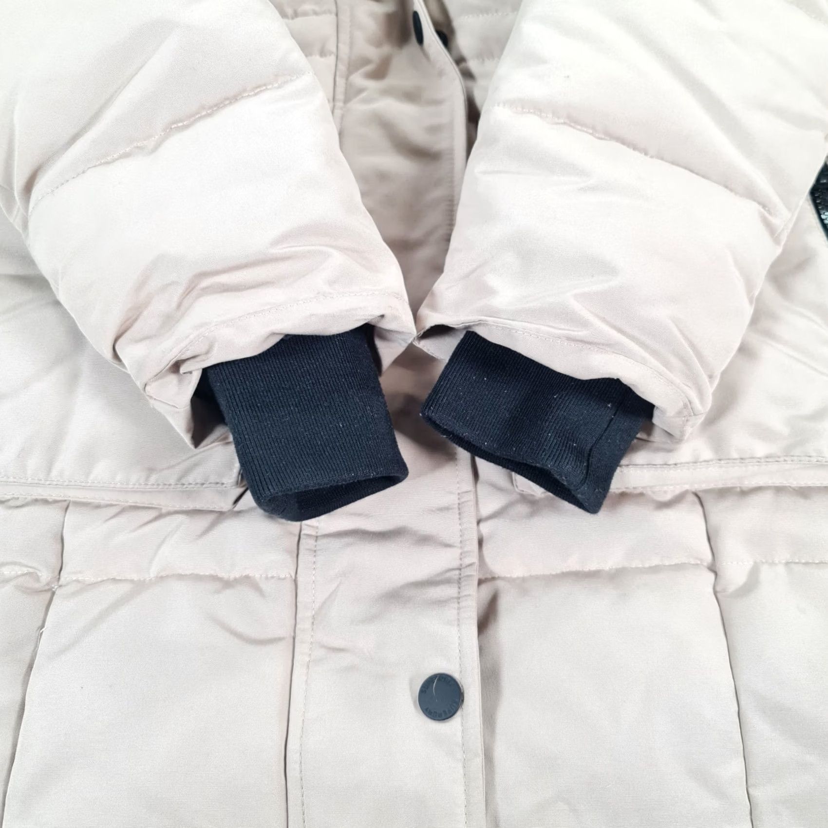 Superdry Superdry Womens Jacket Beige 8 UK Everest Longline Parka Hooded Size M / US 6-8 / IT 42-44 - 7 Thumbnail