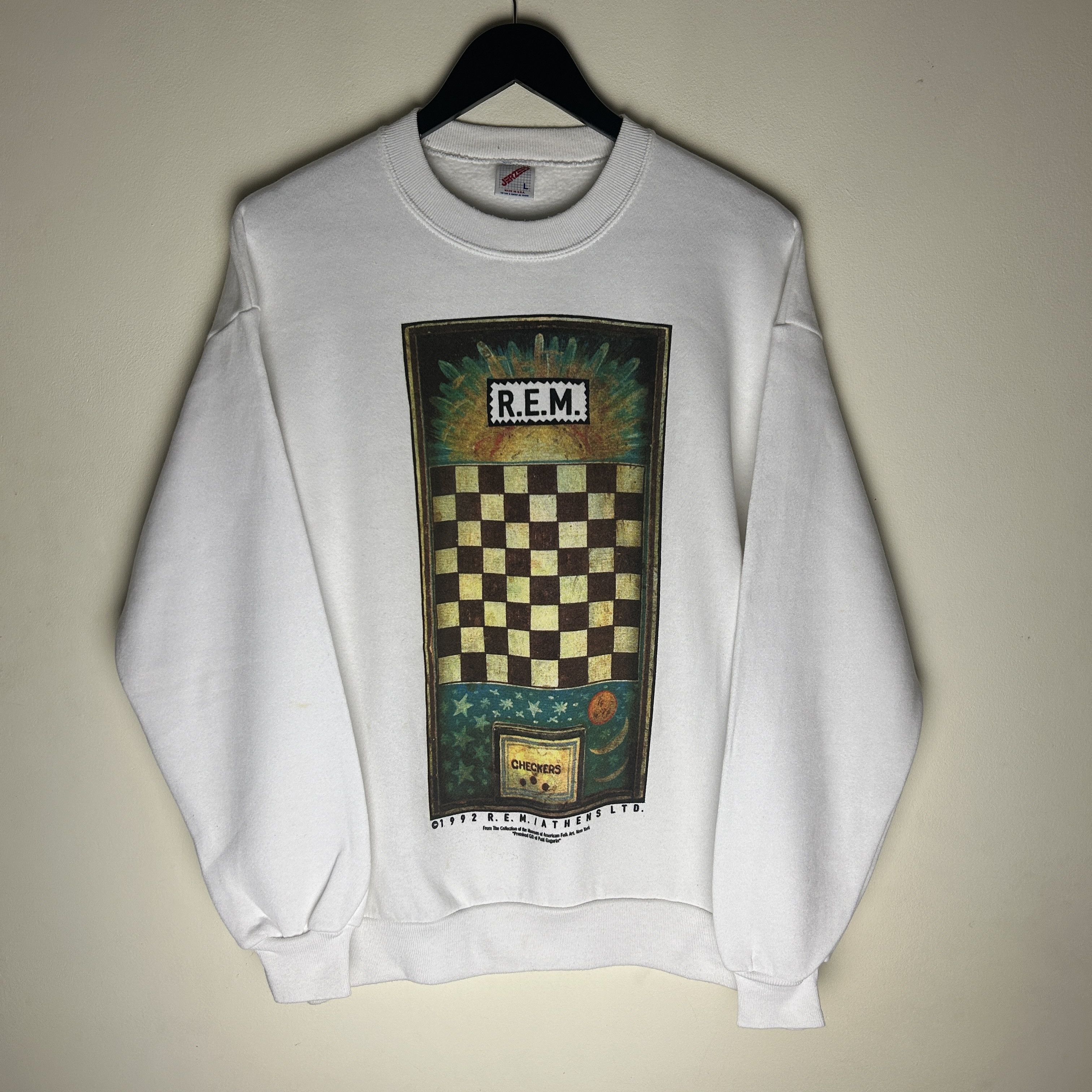 Band Tees Vintage R.E.M. Automatic For The People 1992 Sweatshirt Size US L / EU 52-54 / 3 - 1 Thumbnail