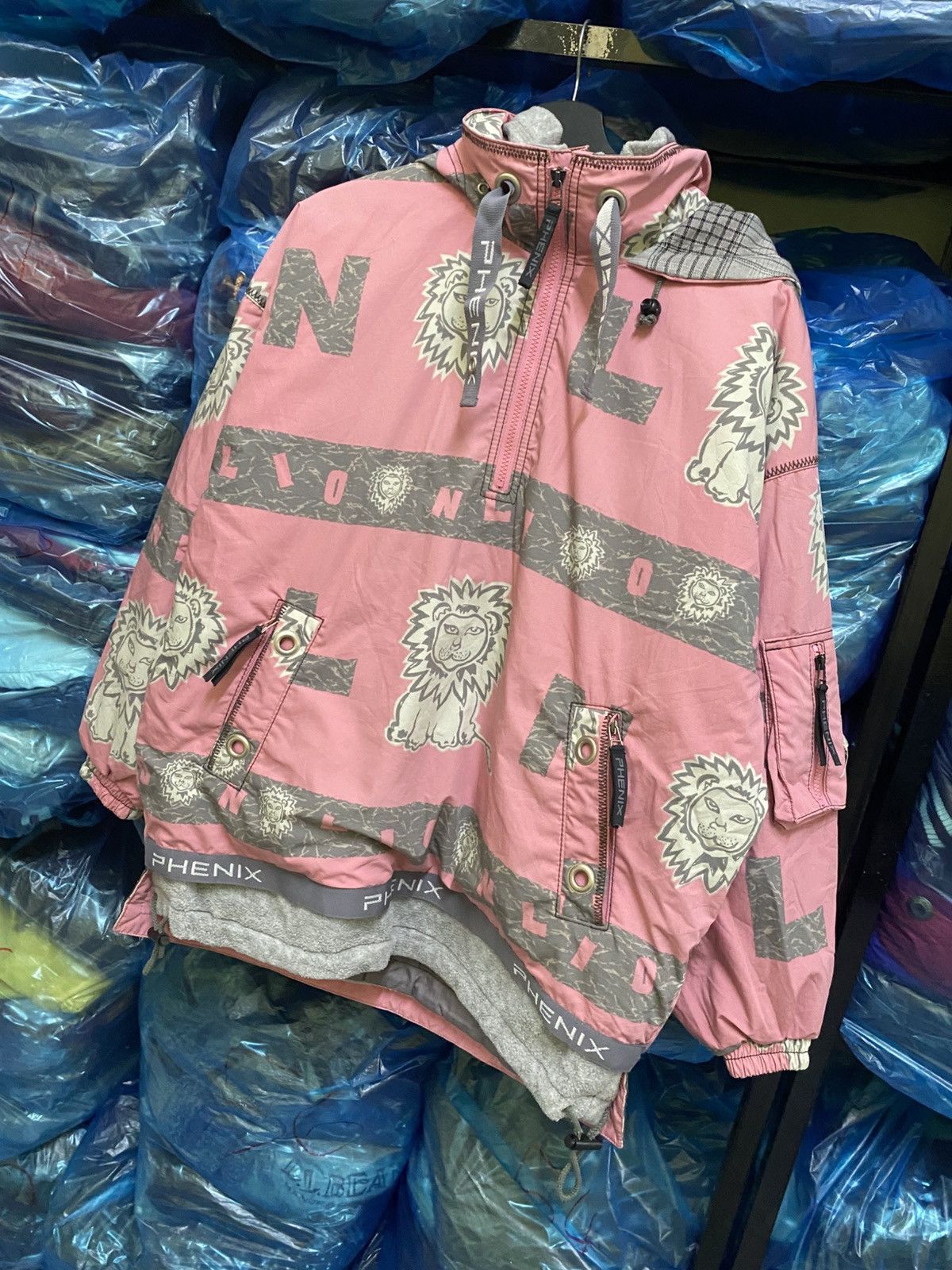 Phenix Rare 90s Phenix Lion Print Anorak Ski Pullover Jacket Size US M / EU 48-50 / 2 - 2 Thumbnail