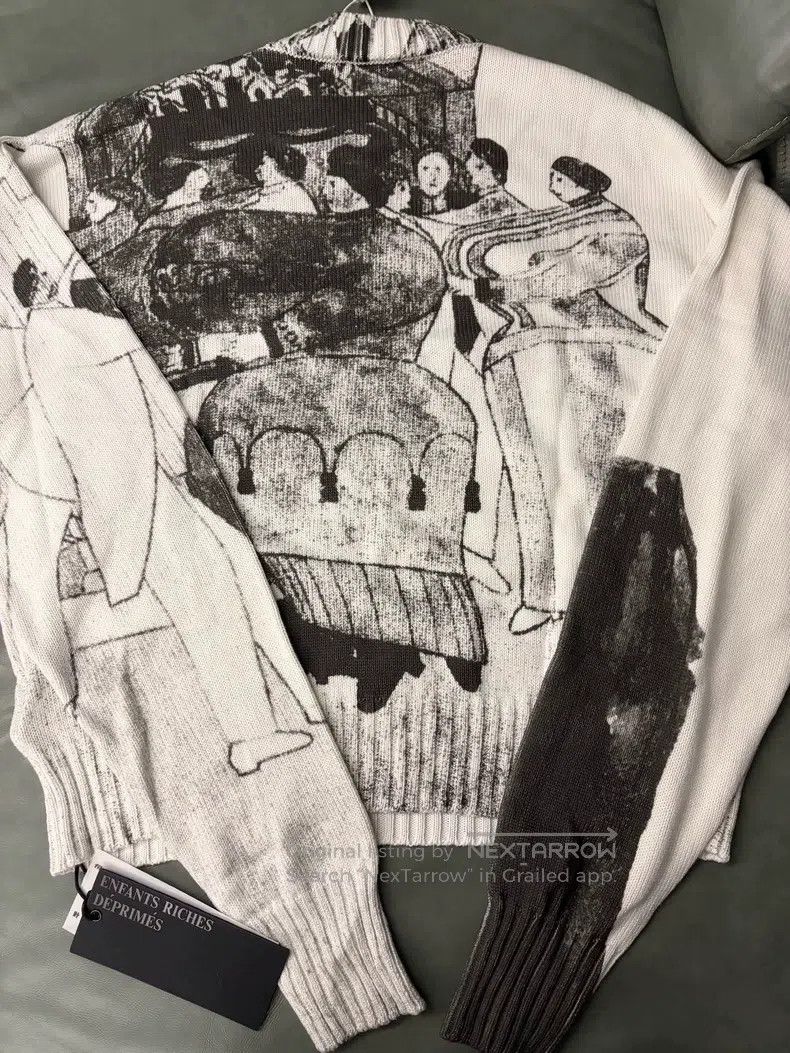 Enfants Riches Deprimes Enfants Riches Deprimes Comic Sweater Knitwear Size US M / EU 48-50 / 2 - 3 Thumbnail