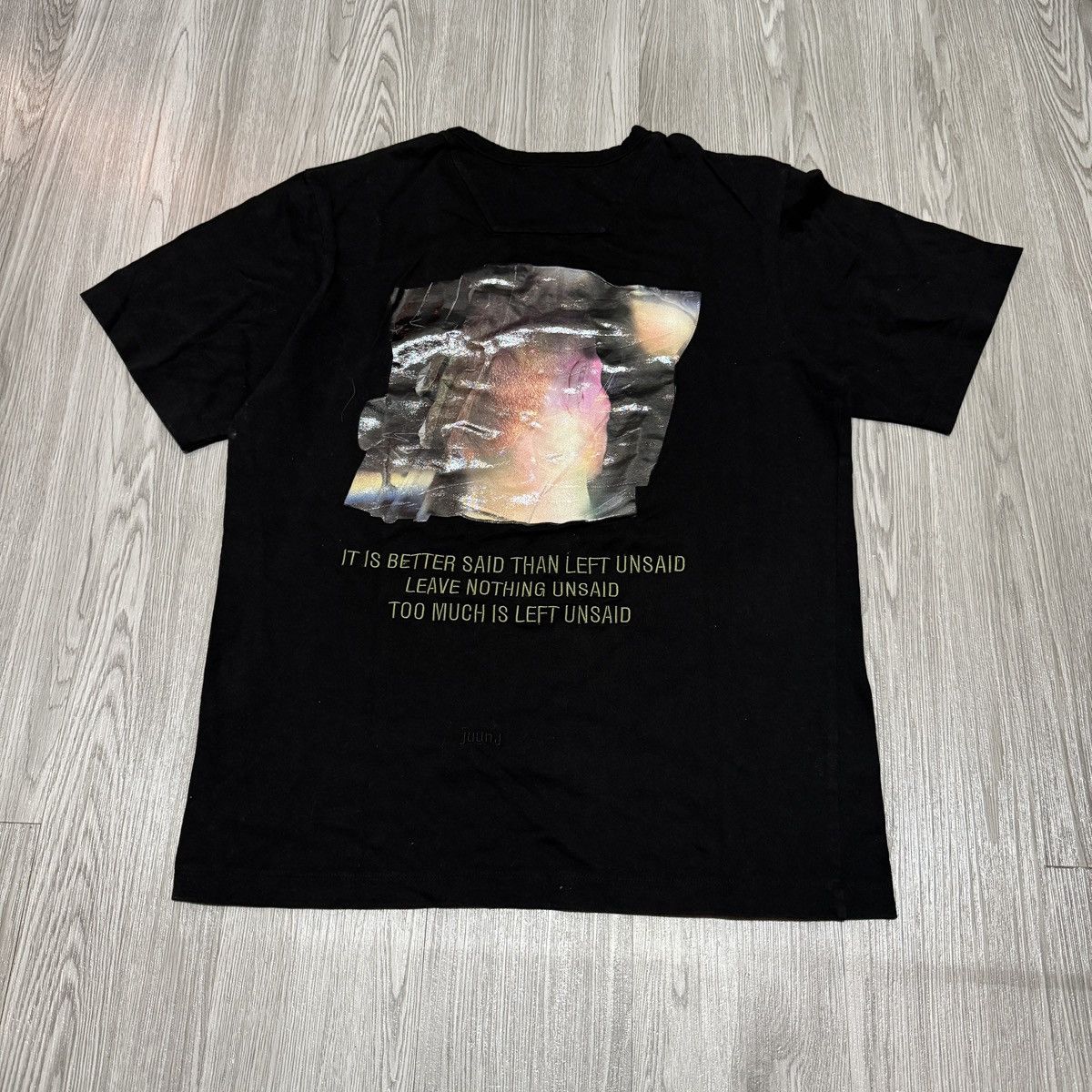 Tシャツ・カットソー JUUN.J Men Tops JC4742P045BLACK Black Juun.j t-shirts for Men | SSENSE