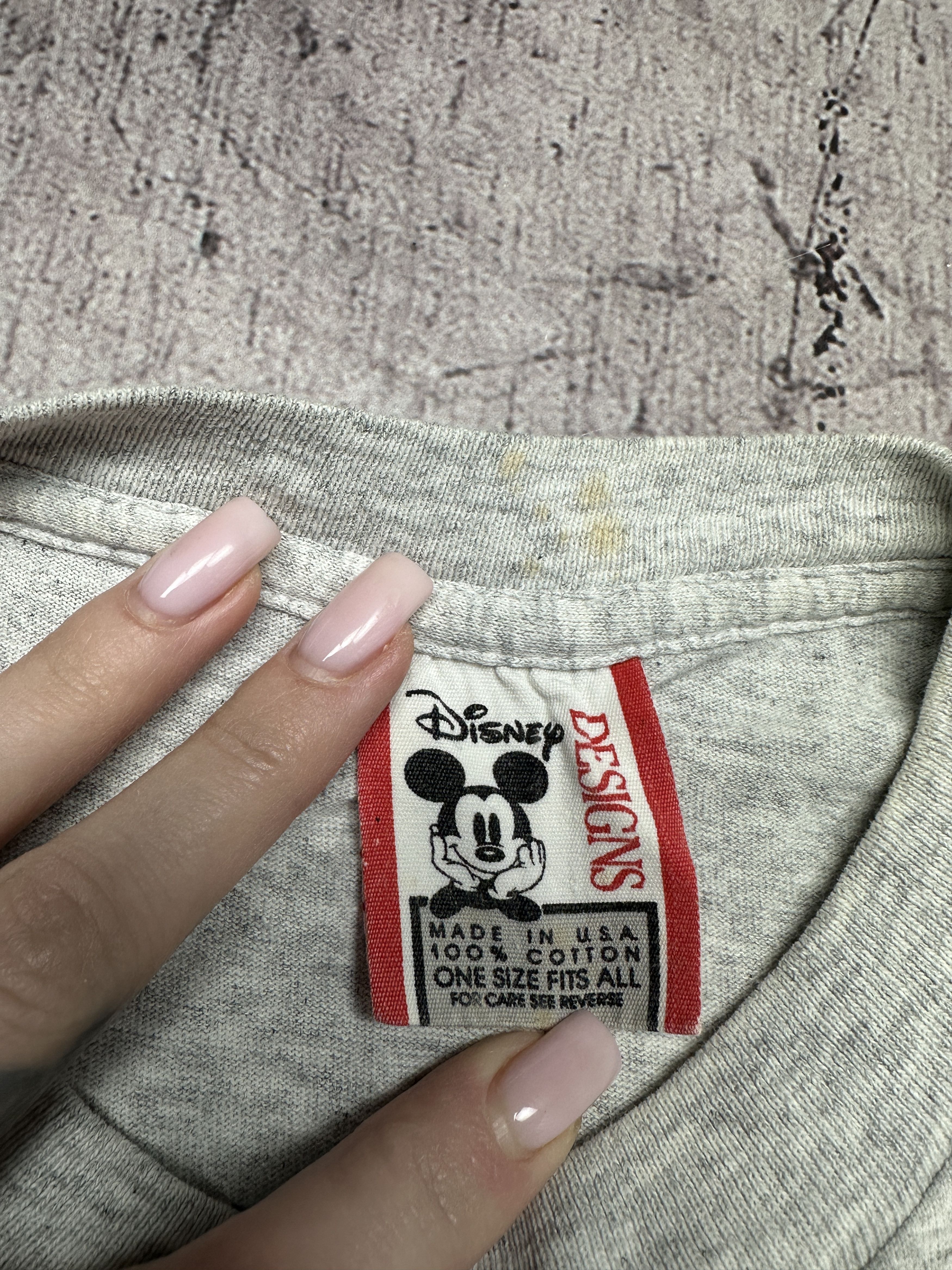 Disney Disney 90s Vintage Mickey Mouse T-Shirt Made In Usa Size US L / EU 52-54 / 3 - 5 Thumbnail