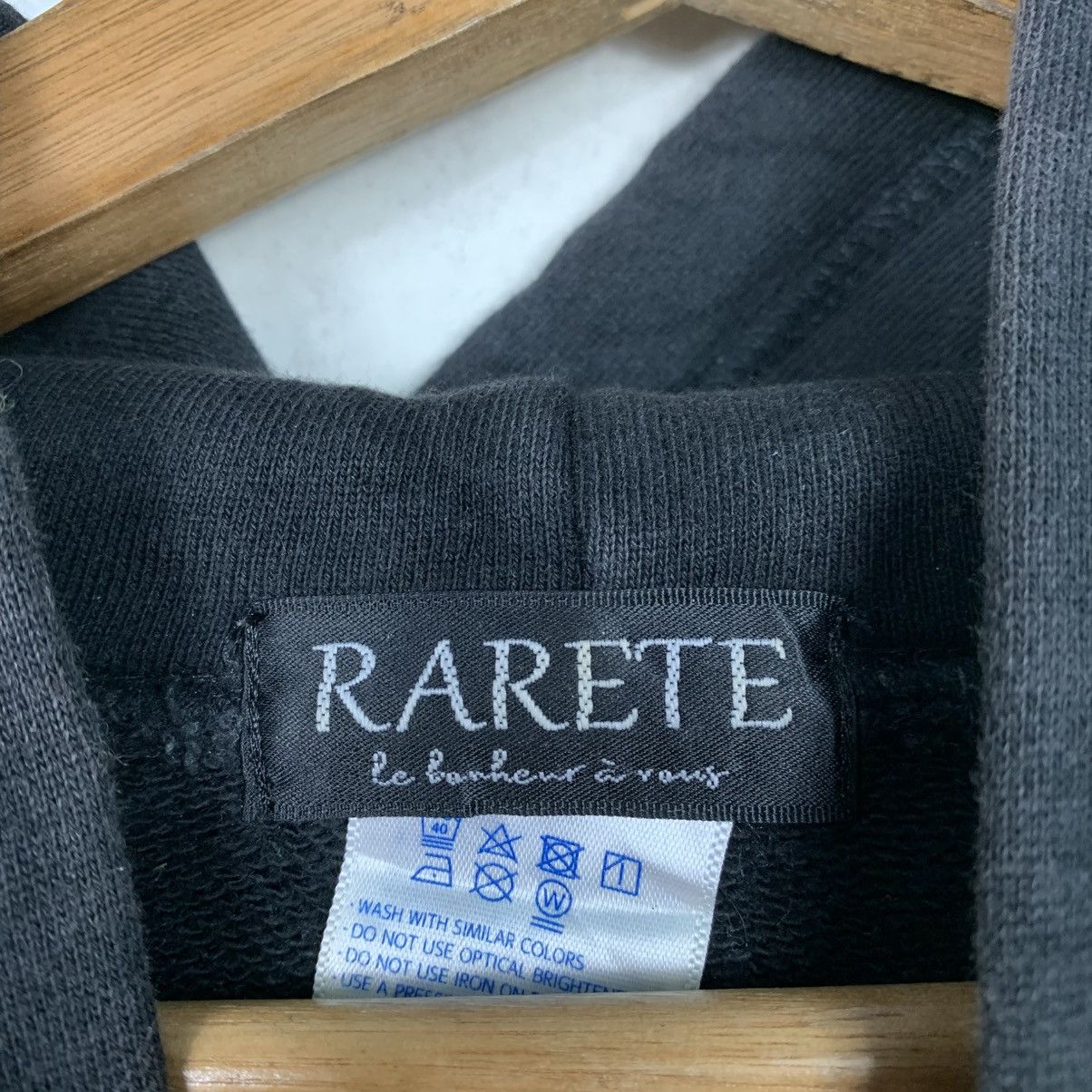 Japanese Brand Japanese Brand Rarete Big Print Hoodie Size L / US 10 / IT 46 - 14 Thumbnail