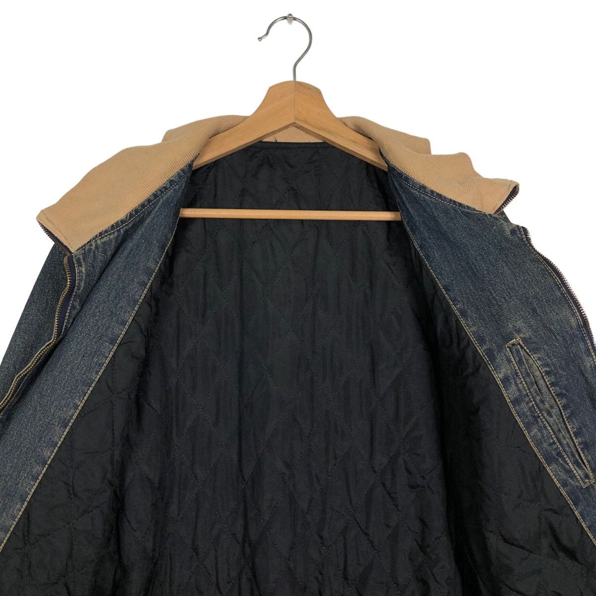 Hysteric Glamour 🔥Denim Jacket Tracktop Hysteric Glamour Japan Size US M / EU 48-50 / 2 - 11 Thumbnail