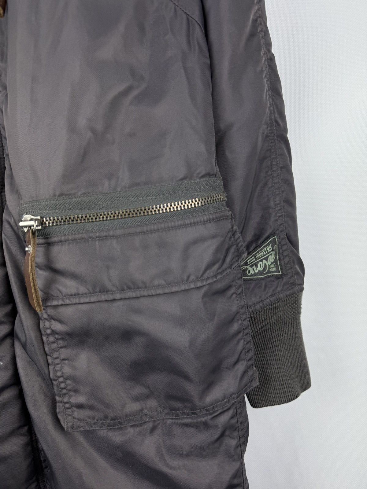 Diesel × Vintage Diesel Vintage Ladies Y2K Nylon Hooded Parka Jacket Size S Size S / US 4 / IT 40 - 9 Thumbnail