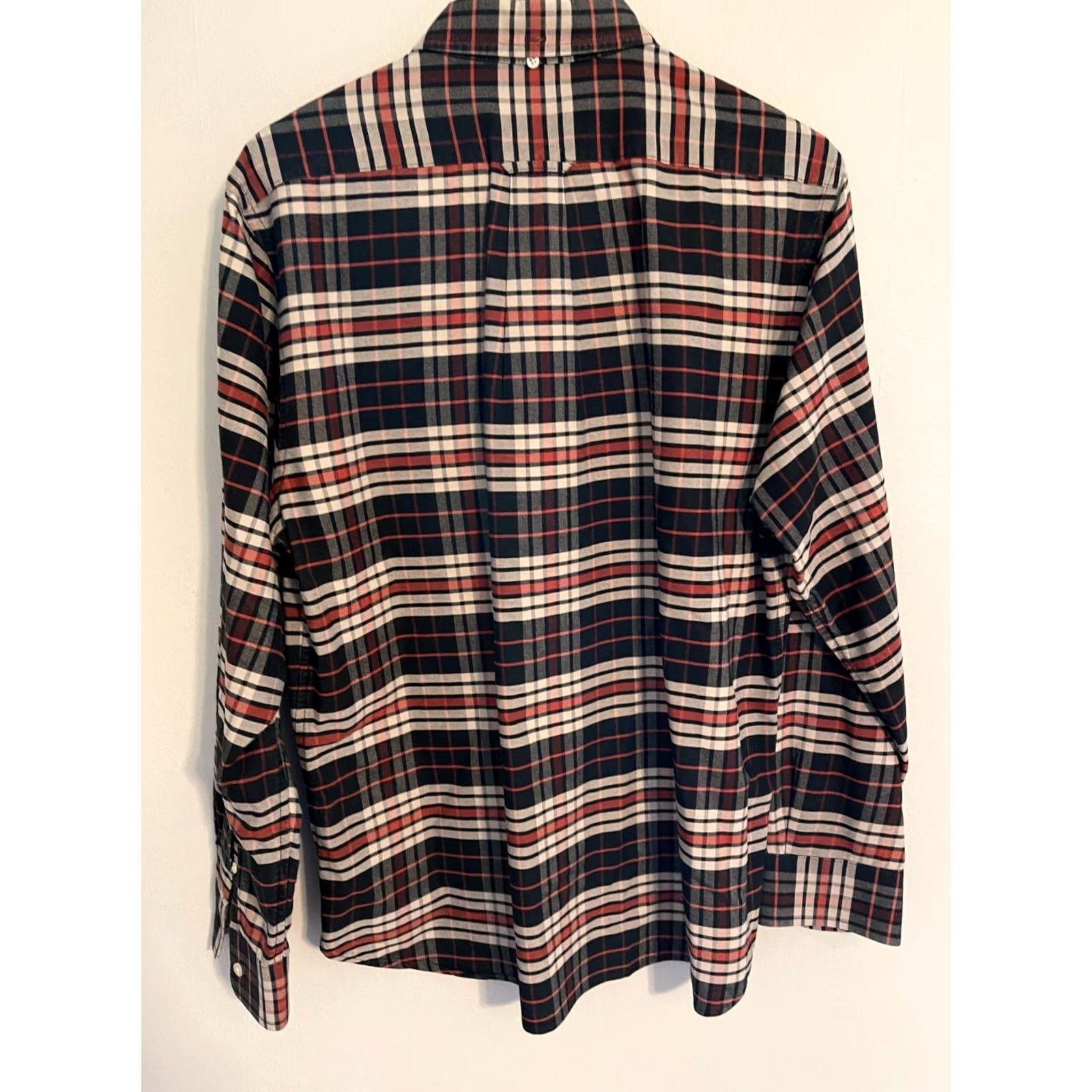Grayers Grayers Multi-Color Dark Plaid L/S Button Up Casual Flannel Shirt - Men's Large Size US L / EU 52-54 / 3 - 4 Thumbnail