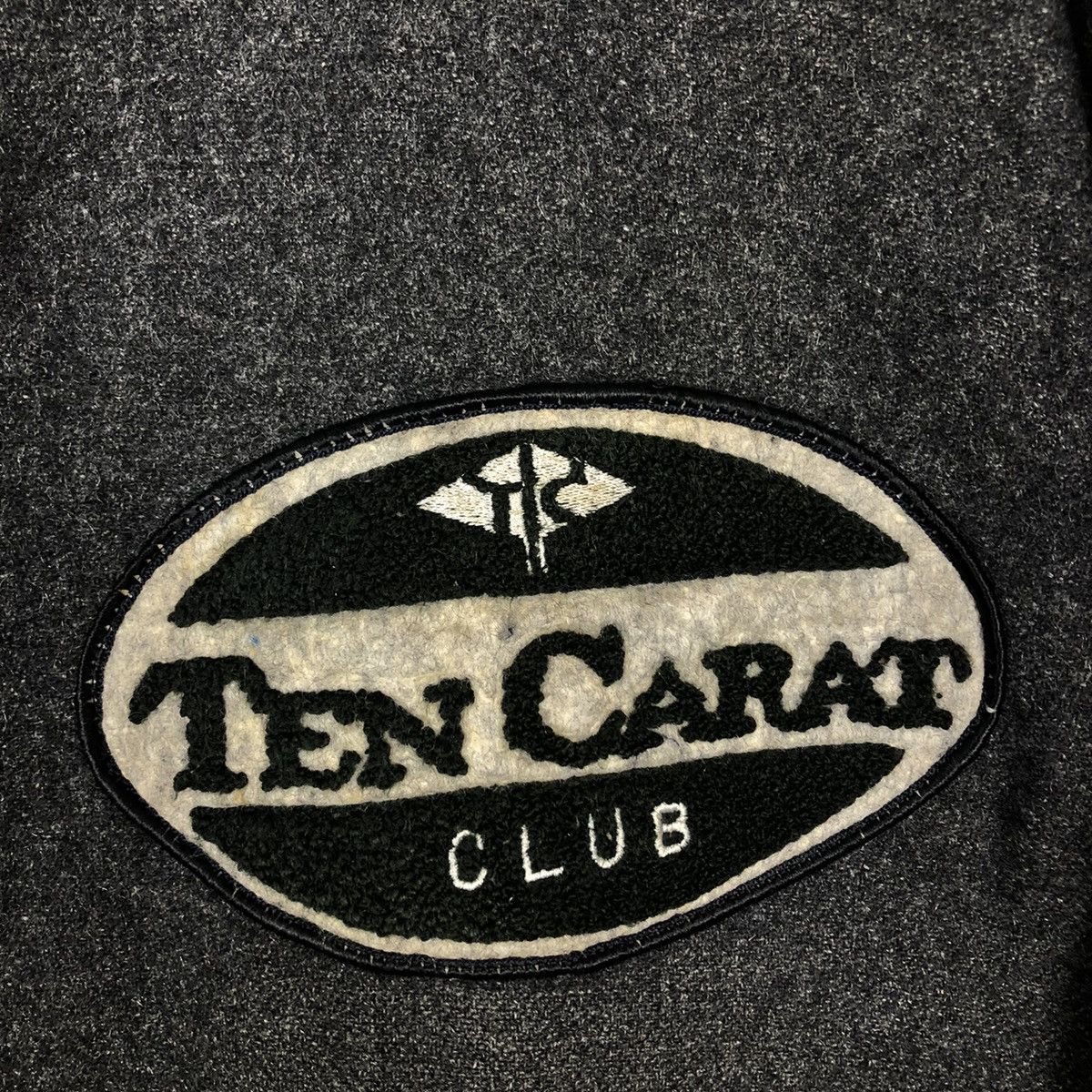 Japanese Brand Vtg Bomber Varsity Jacket Ten Carat Japan Made Issey Miyake Size US L / EU 52-54 / 3 - 14 Thumbnail