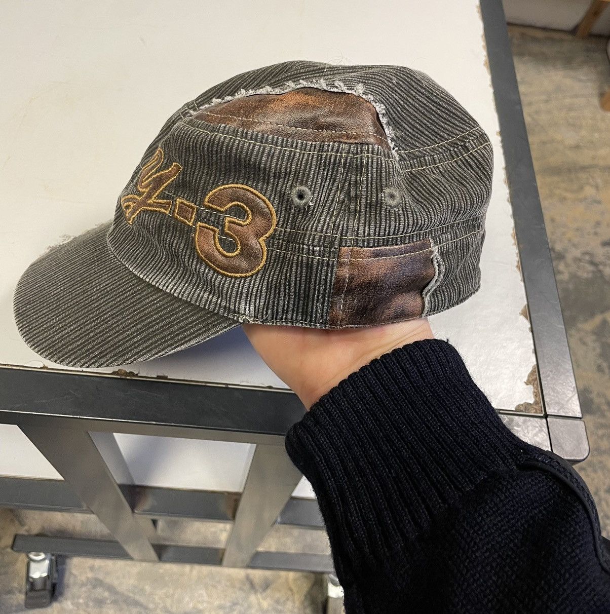 Yohji Yamamoto Yohji Yamamoto Y3 | Military Hat Size ONE SIZE - 5 Thumbnail