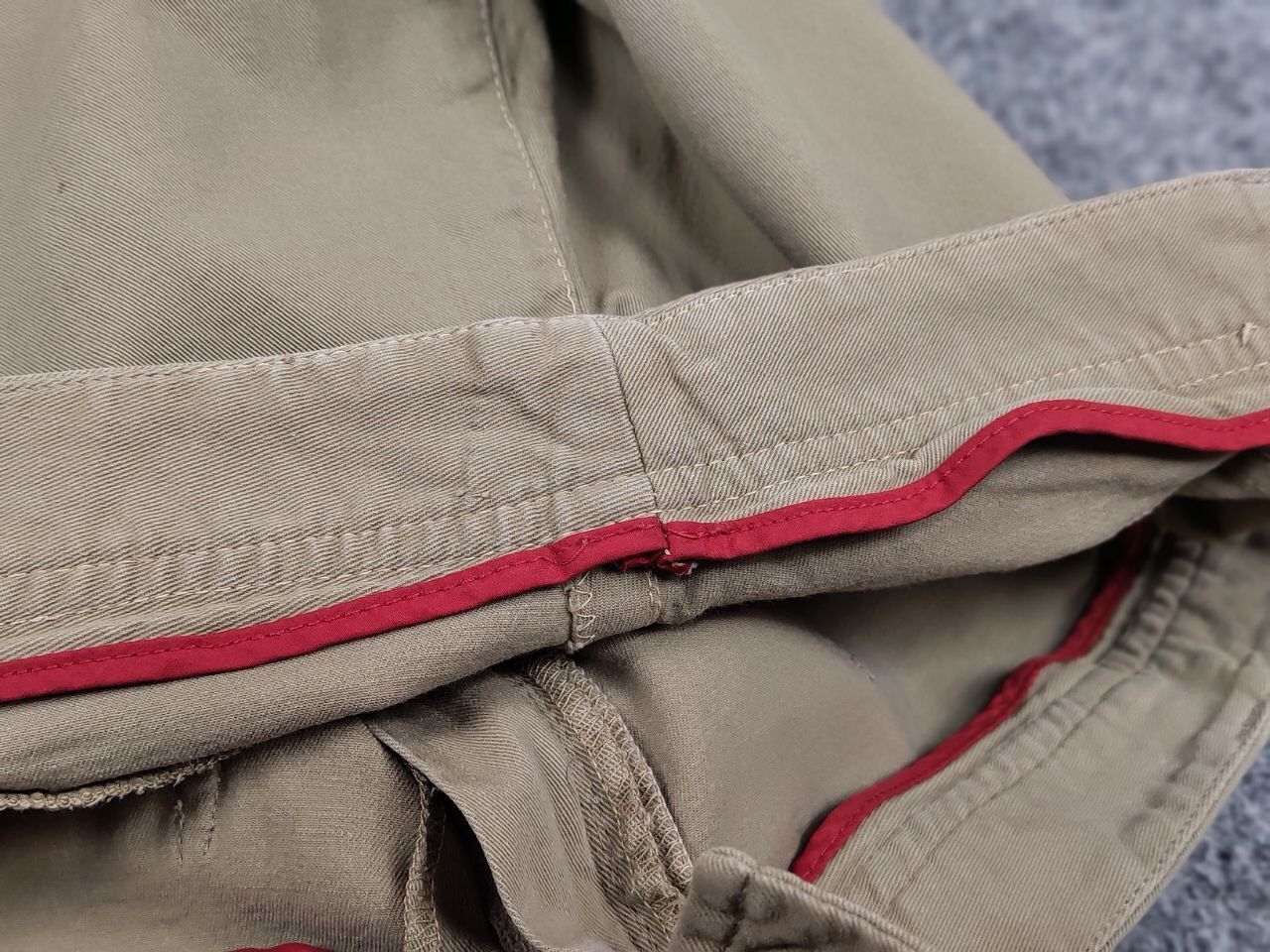 Prada Vintage Prada Red Tab Authentic Beige Trouser Women's Pants Size 30" / US 8 / IT 44 - 19 Thumbnail