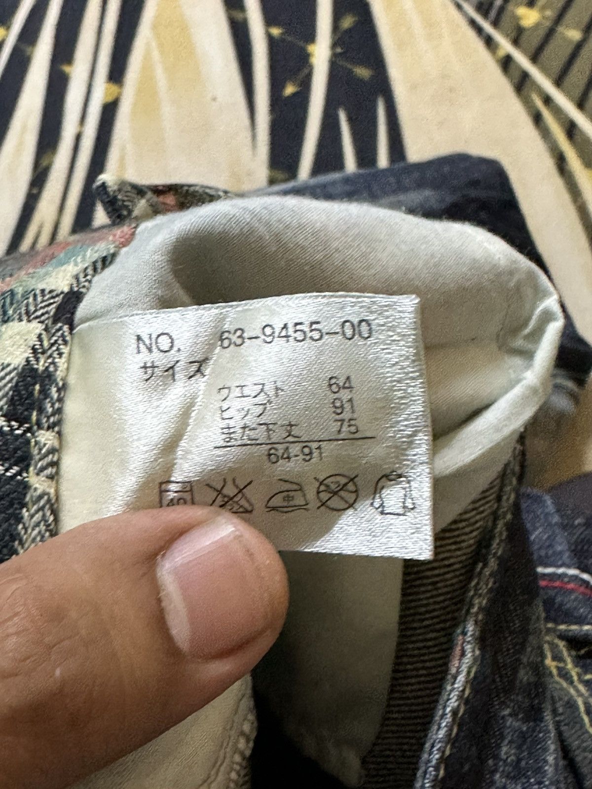 Tornado Mart Vintage Japanese Brand Mudwash Wrinkles Patchwork Denim Size US 30 / EU 46 - 8 Thumbnail