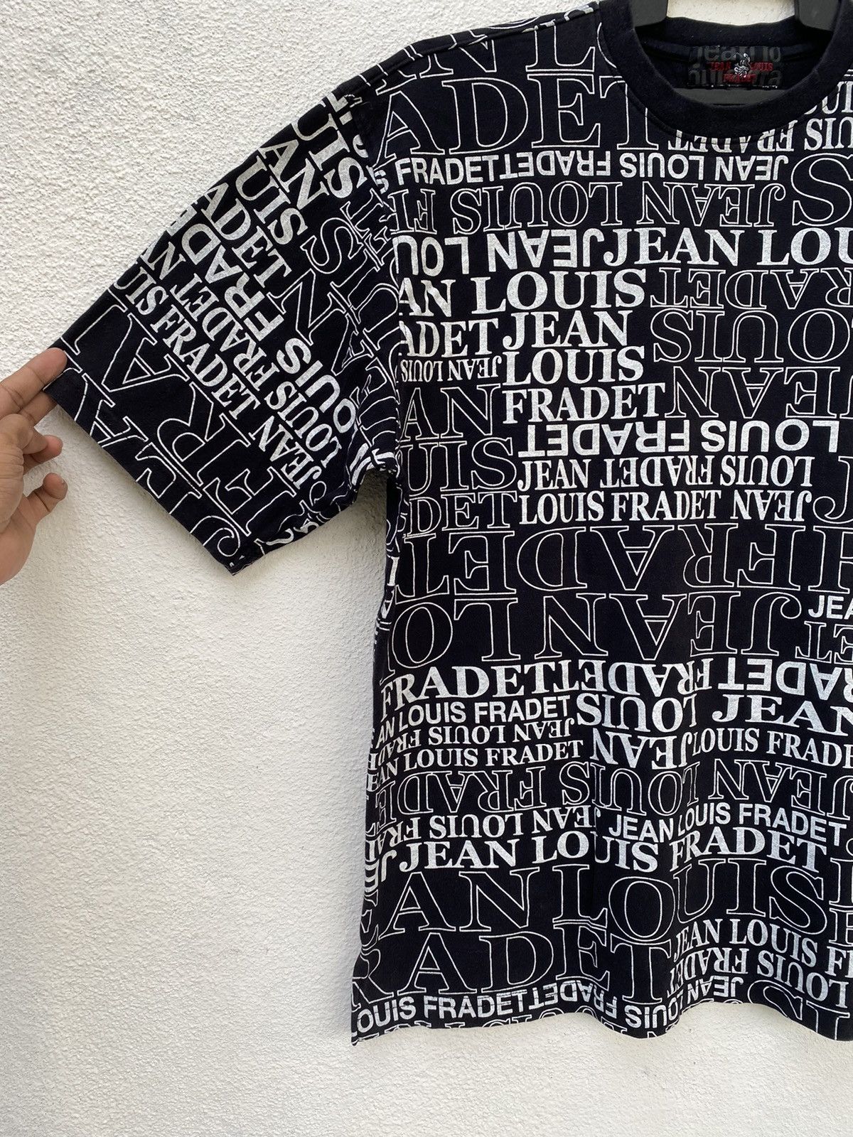 If Six Was Nine × Le Grande Bleu (L.G.B.) Y2k Designer Jean Louis Fradet Spell-out Full Print Size US L / EU 52-54 / 3 - 2 Thumbnail