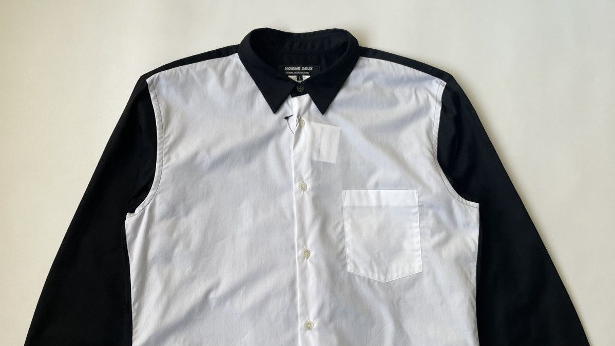 Comme des Garcons S/S 14 Contrast White / Paisley Shirt Size US L / EU 52-54 / 3 - 2 Thumbnail