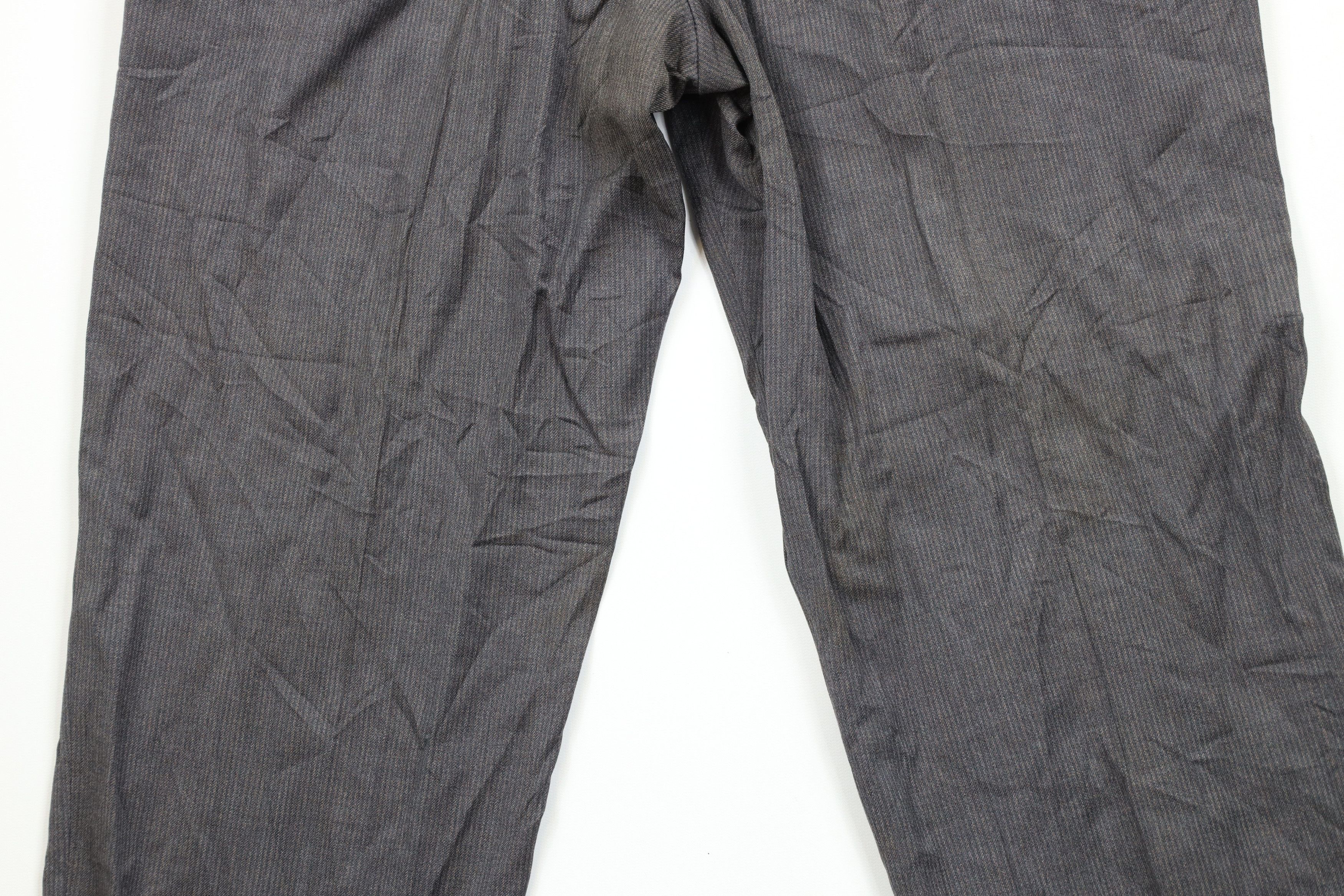 Vintage Vintage 40s 50s Rockabilly Back Striped Wool Pants USA Size US 34 / EU 50 - 14 Thumbnail