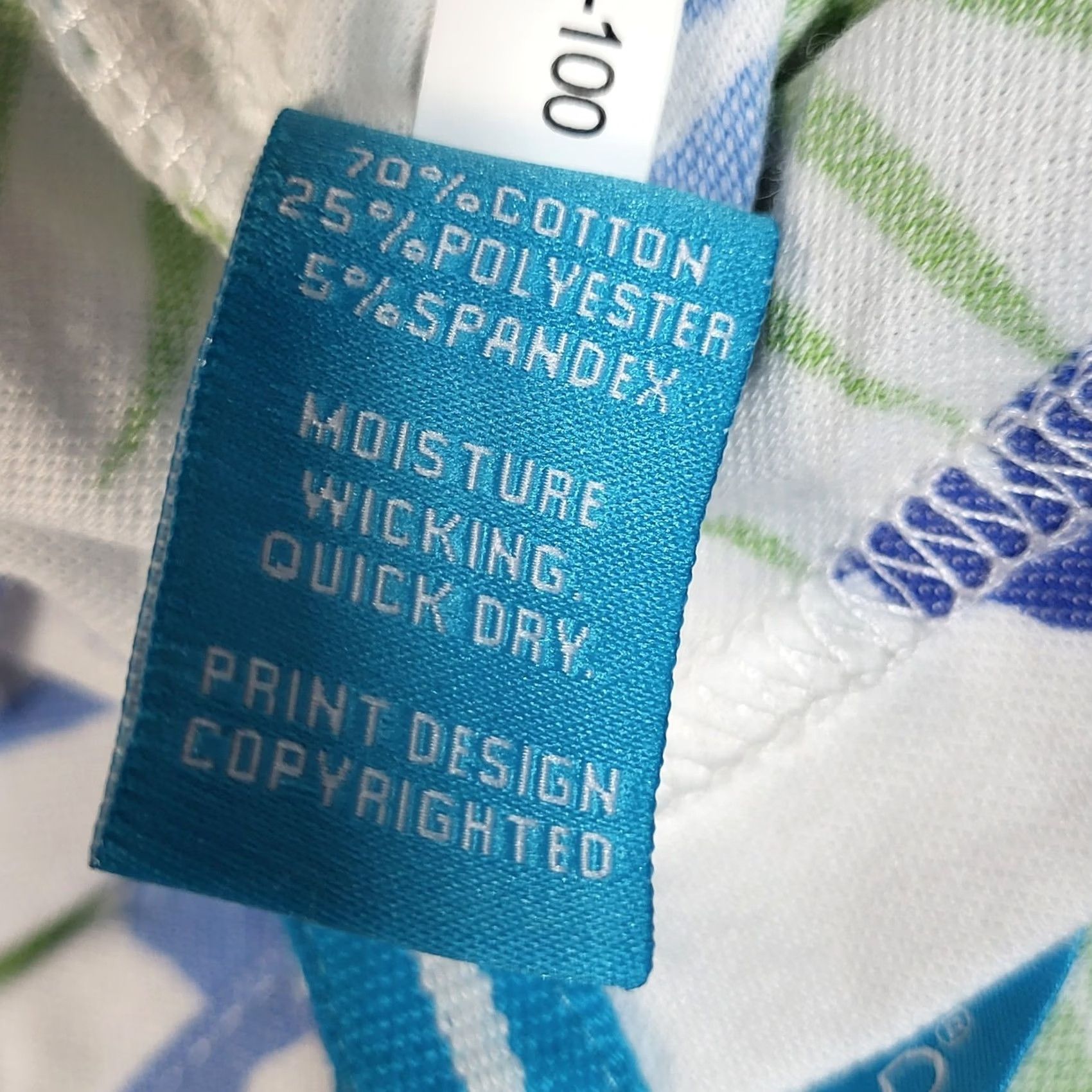 Tori Richard Tori Richard Polo Shirt Mens L Hawaiian Tropical Hibiscus Floral White Blue Size US L / EU 52-54 / 3 - 4 Thumbnail