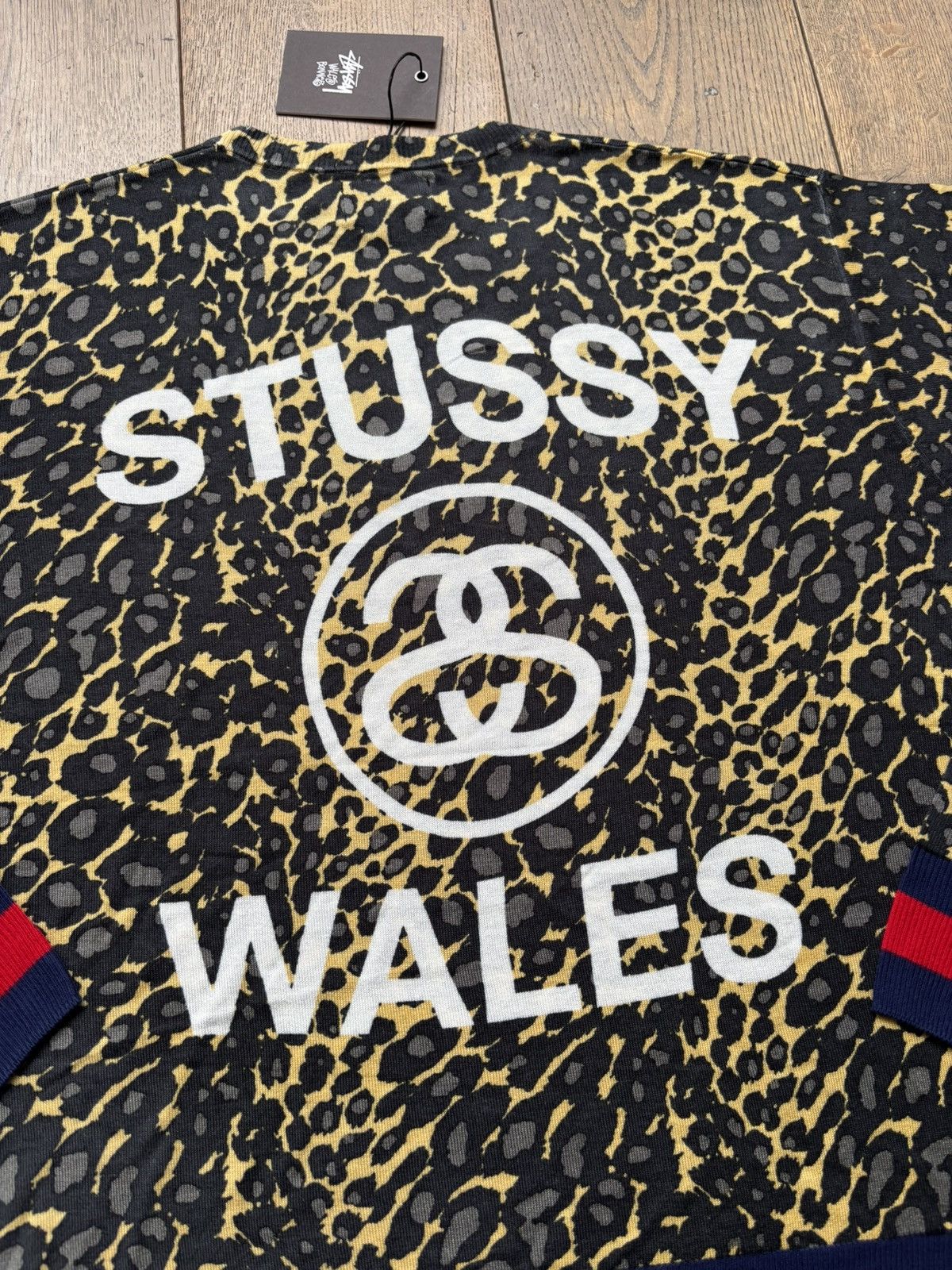 Stussy Stussy Wales Bonner Leopard Cardigan Sweater Large Brand new Size US L / EU 52-54 / 3 - 2 Thumbnail