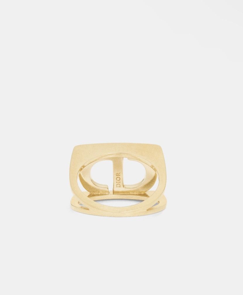 Dior Dior 30 MONTAIGNE RING Gold-Finish Metal Silver-Tone Crystal Size ONE SIZE - 4 Thumbnail