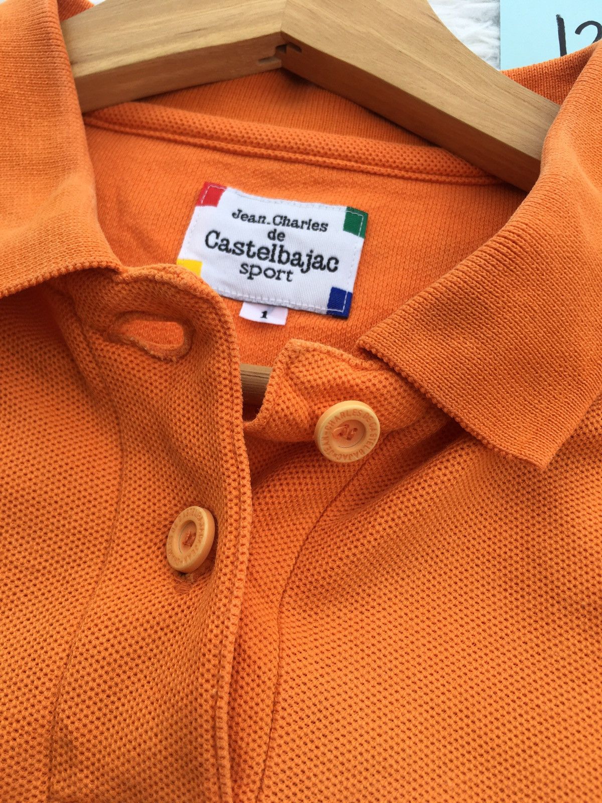 Jean Charles De Castelbajac Vintage Jean Charles de Castelbajac Polo Tshirt Size US S / EU 44-46 / 1 - 8 Thumbnail