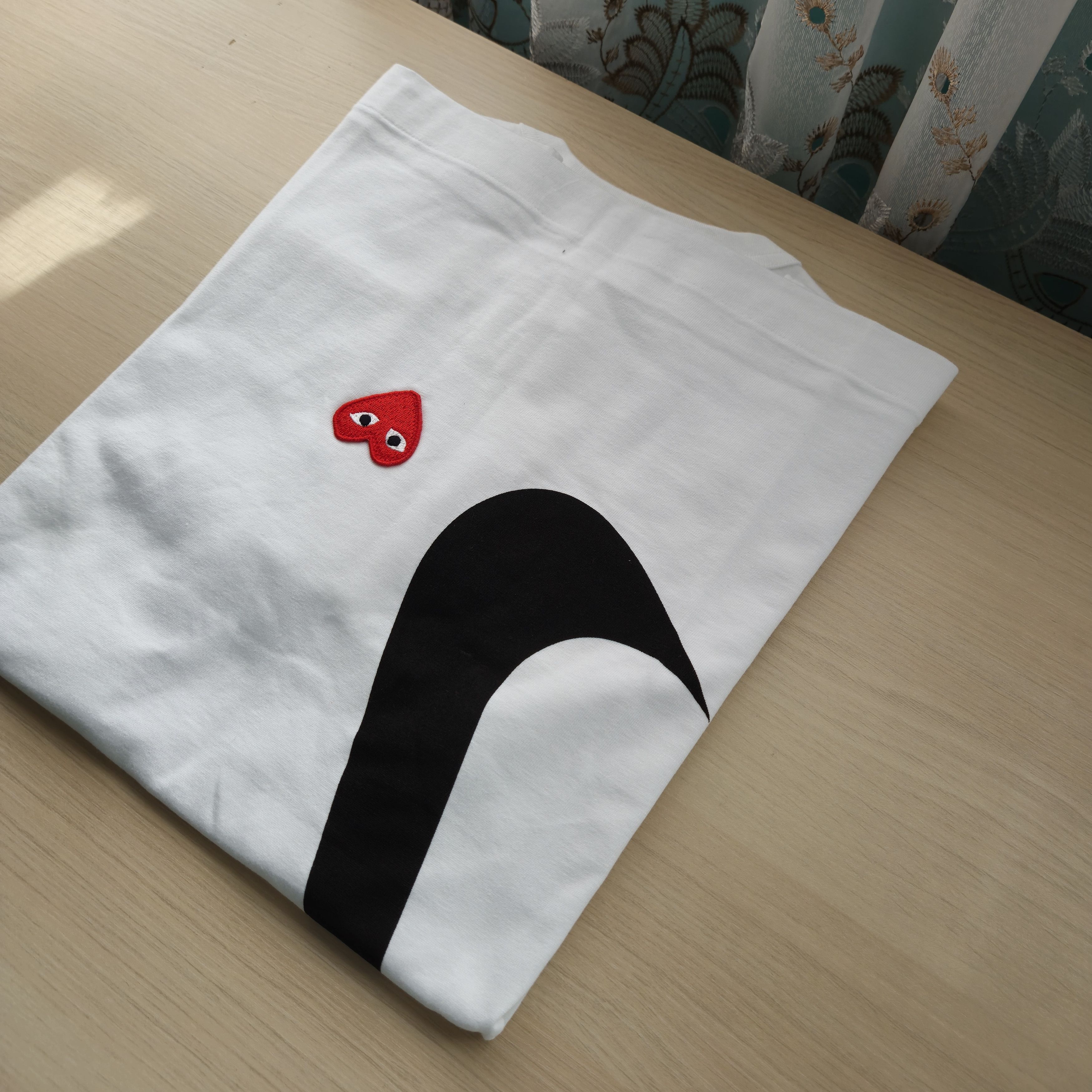 Comme des Garcons × Nike Nike x Comme des Garcons White Tee Size US M / EU 48-50 / 2 - 6 Thumbnail
