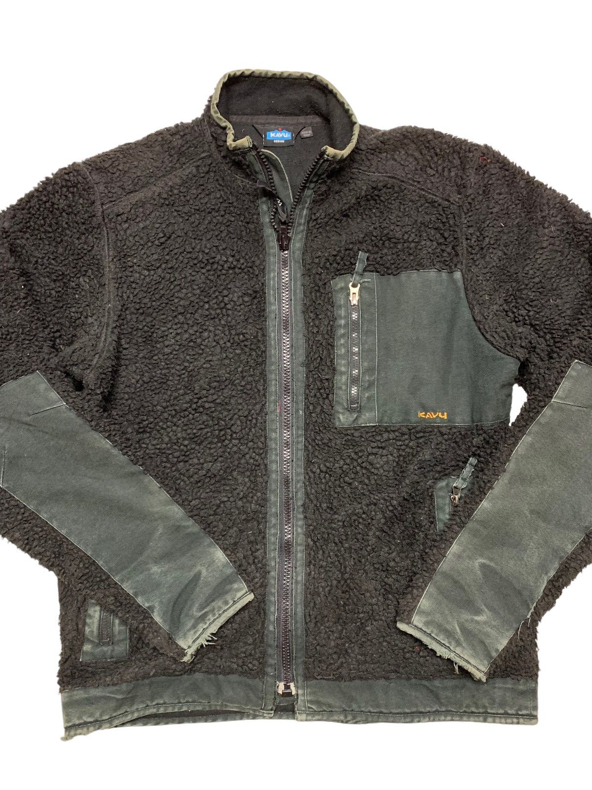Japanese Brand × KAVU × Vintage KAVU SHERPA FLEECE JACKET Size US M / EU 48-50 / 2 - 8 Thumbnail