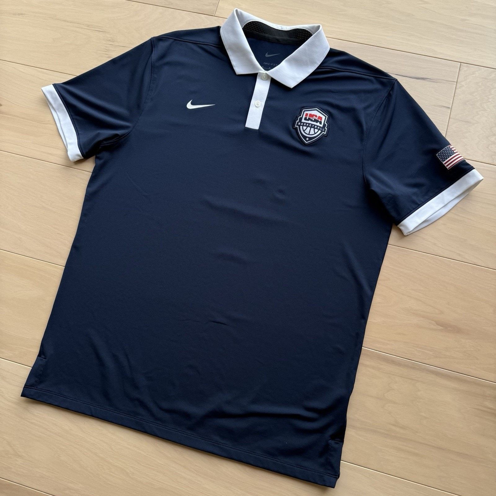 Nike Nike Team USA Basketball Polo M Sportswear Olympics Golf Size US M / EU 48-50 / 2 - 8 Thumbnail