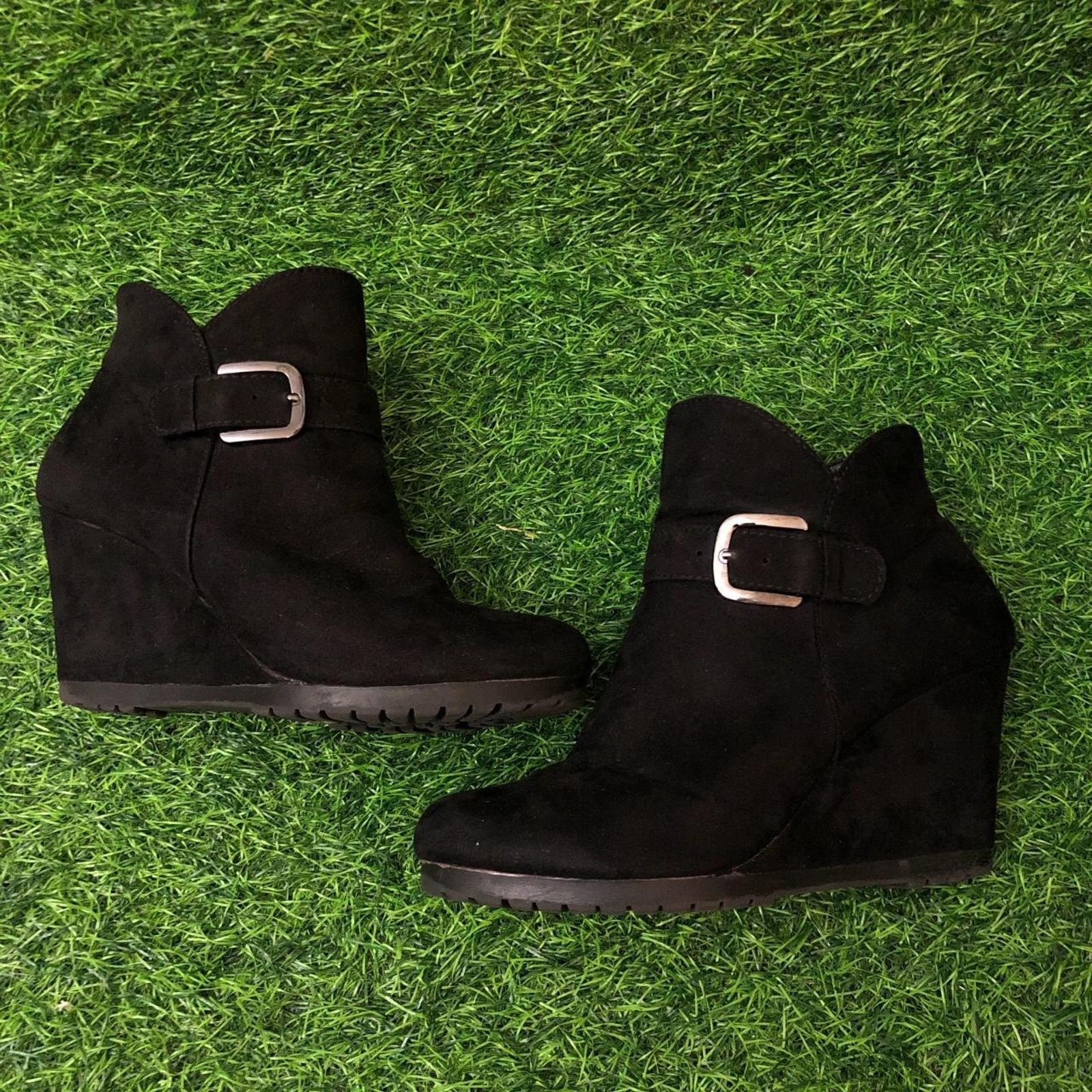 Other Women’s Black Nicole Ankle Booties Size US 5 / IT 35 - 2 Thumbnail