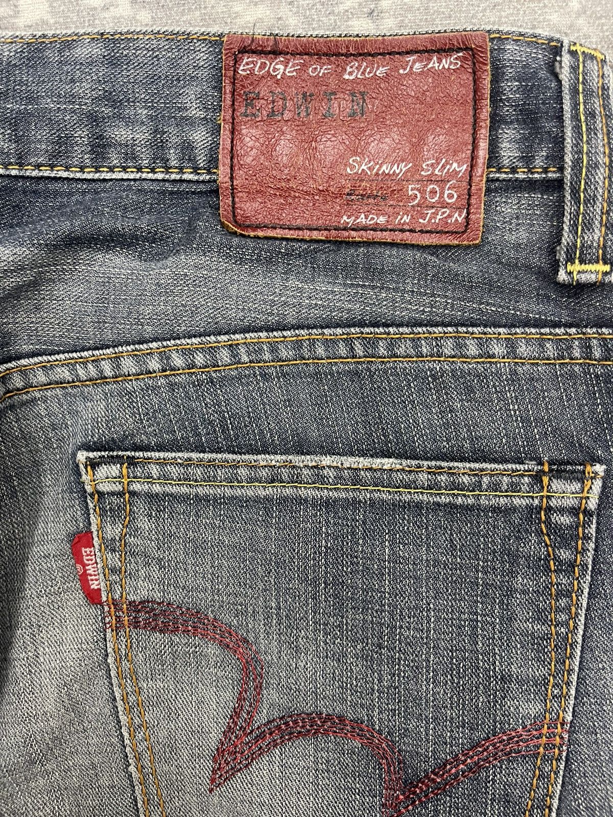 Edwin Edwin Edge Of Blue Distressed Jeans s21 Size US 32 / EU 48 - 13 Thumbnail