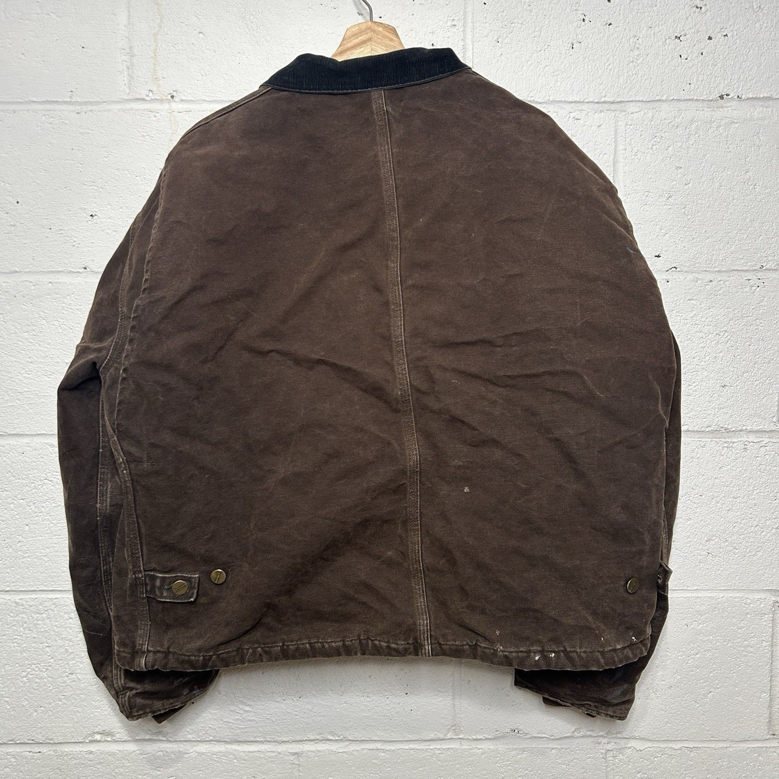 Carhartt Vintage Carhartt Traditional Jacket “Dark Brown” J22 DKB Size US XL / EU 56 / 4 - 2 Thumbnail