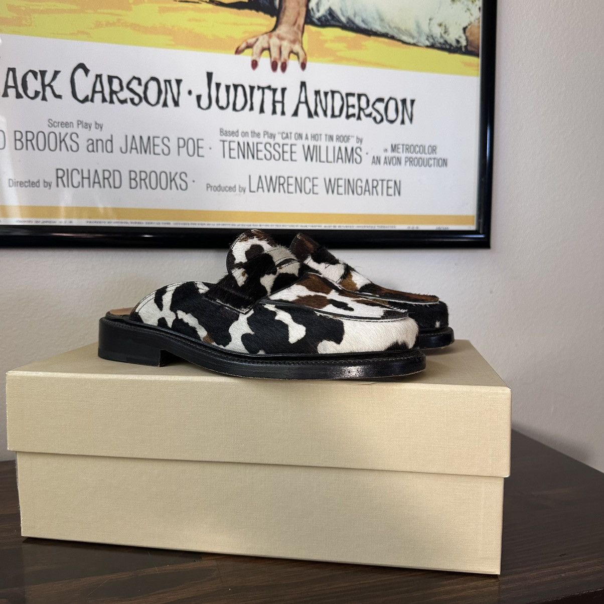Blackstock & Weber Blackstock & Weber Ellis Bovine Mules sz. 6 Size US 6 / EU 39 - 1 Thumbnail