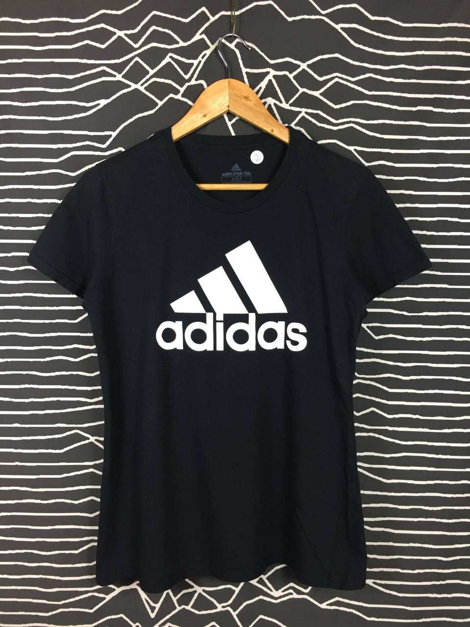 Adidas × Vintage Adidas Amplifier Big Logo Spell Out Tee Size M / US 6-8 / IT 42-44 - 2 Thumbnail