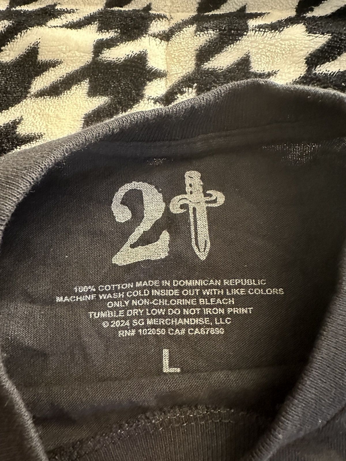 Other 21 Savage American Dream Tee Size US L / EU 52-54 / 3 - 2 Thumbnail