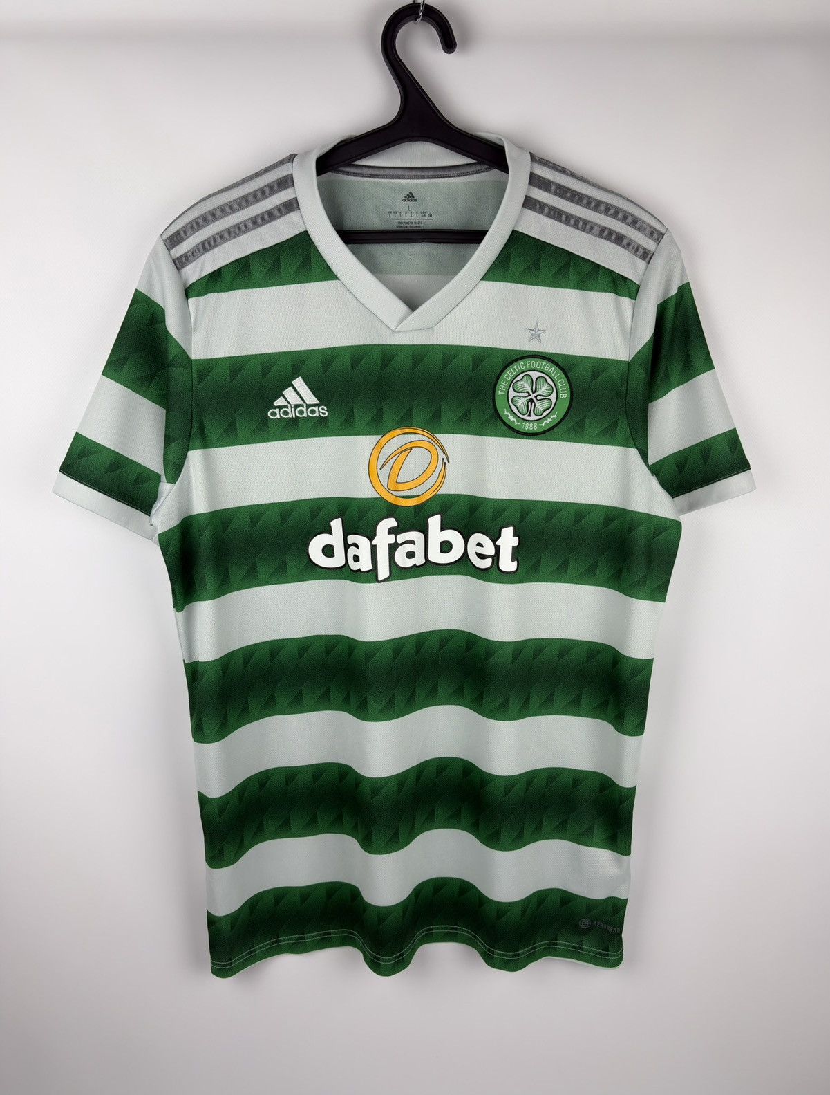 Adidas Adidas Celtic FC 2022/23 Away Soccer Jersey Football Shirt Size US L / EU 52-54 / 3 - 1 Thumbnail
