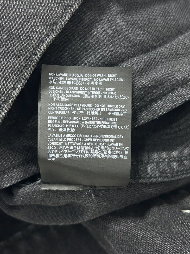 Balenciaga size 36 Black denim jacket -DMC-2508