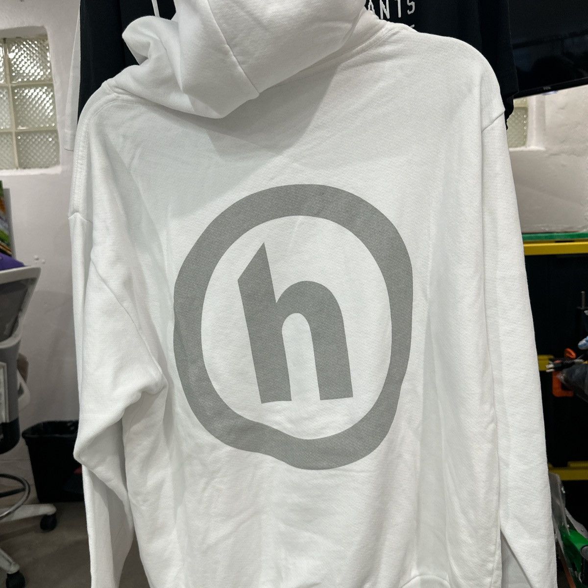 HIDDEN Hidden NY "Past Present Future" Silver Logo Hoodie (S) Size US S / EU 44-46 / 1 - 2 Thumbnail