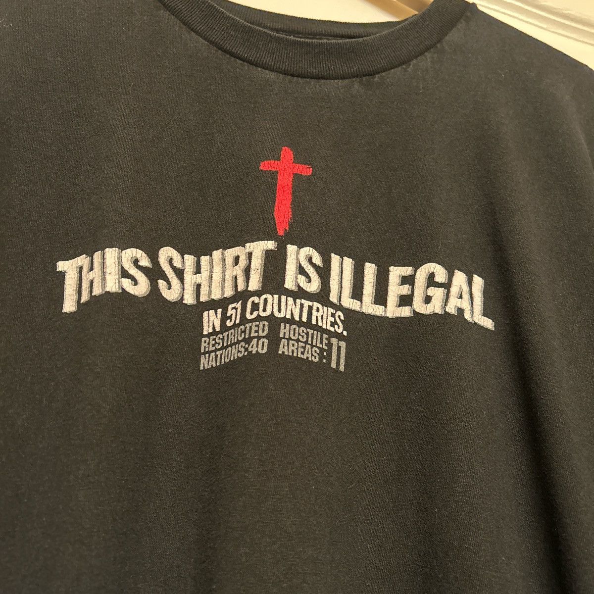 Vintage 2000s Jesus Tshirt Size US XL / EU 56 / 4 - 4 Thumbnail