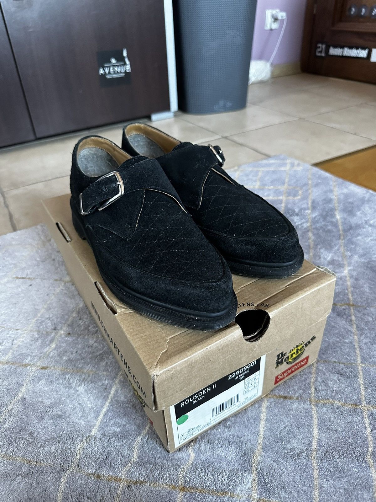 Supreme dr martens rousden creeper store