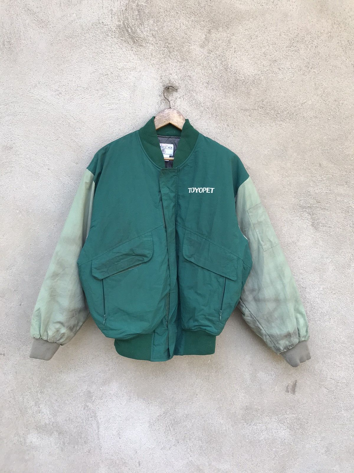 Japanese Brand RARE VINTAGE TOYOTA TECNO TOYOPET BOMBER JACKET RACING Size US L / EU 52-54 / 3 - 5 Thumbnail