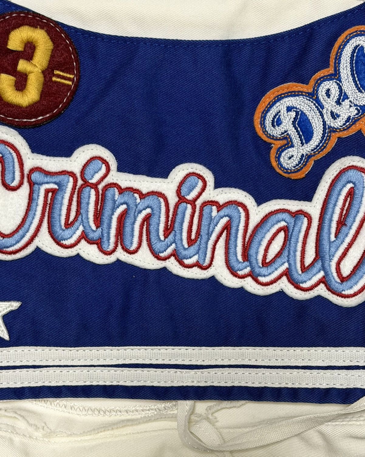 Dolce & Gabbana D&G Spring Summer 2002 “Criminal” Patch Shoulder Bag Size ONE SIZE - 3 Thumbnail