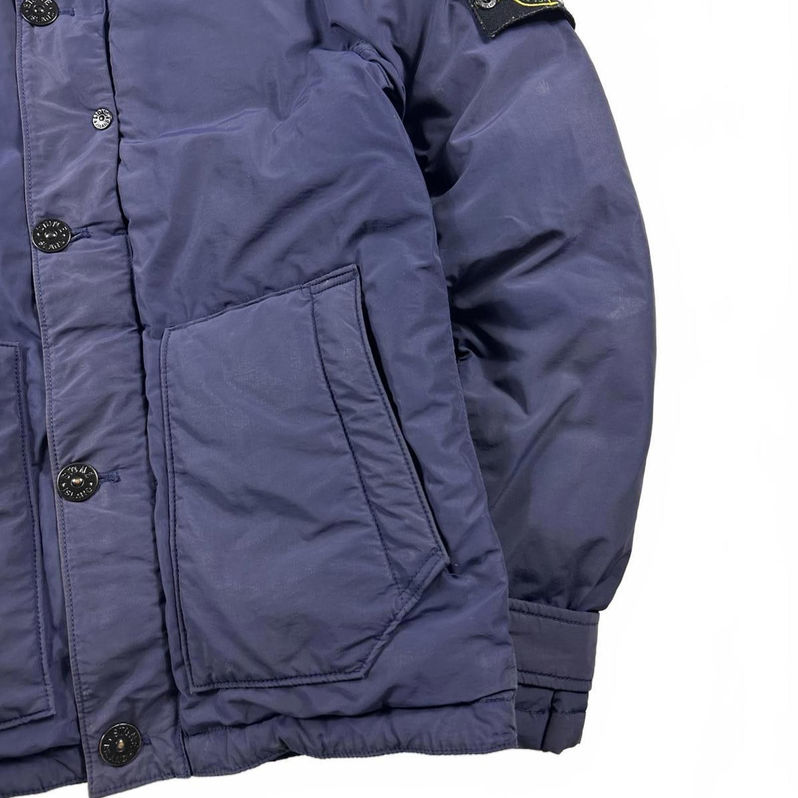 Stone Island Stone Island Micro Reps Down Puffer Jacket Blue Medium Size US M / EU 48-50 / 2 - 3 Thumbnail