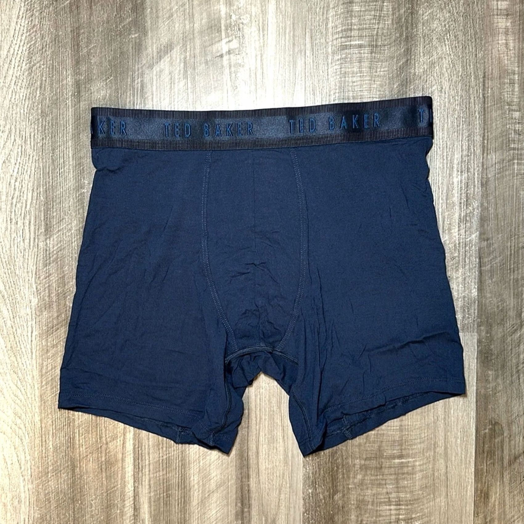 Ted Baker TED BAKER Boxer Brief Premium Soft Modal - Small Men Underwear Regular Blue Size 36R - 2 Thumbnail