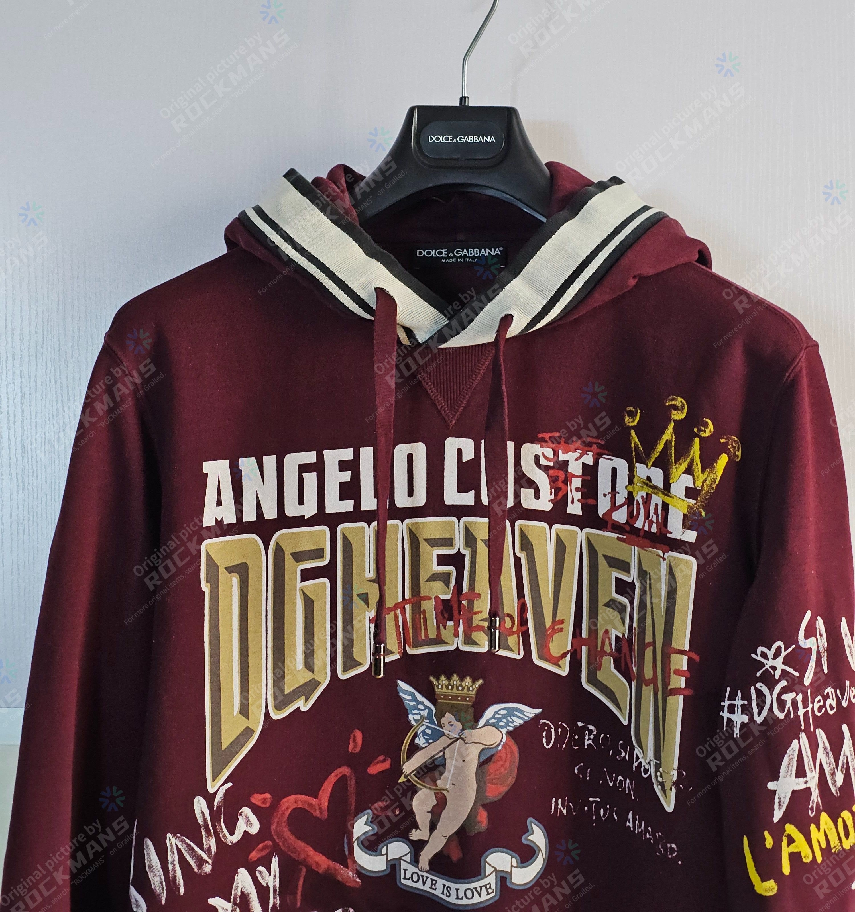 Dolce & Gabbana Dolce & Gabbana printed terry oversize hoodie Size 48 Size US M / EU 48-50 / 2 - 2 Thumbnail