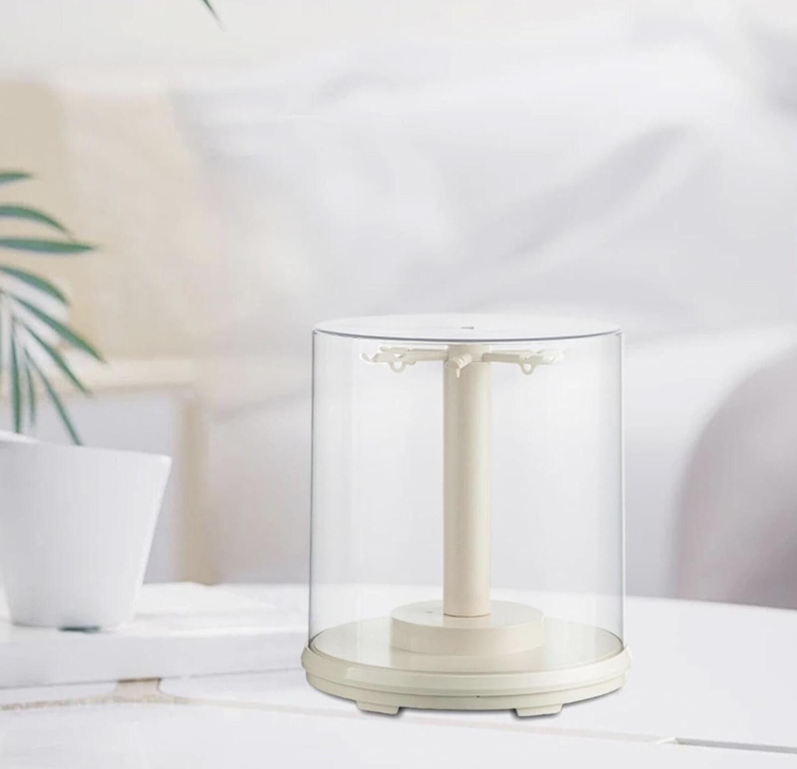 Genetic Manipulation Shinichiro Kuriya Clear Rotating Display Case for Small Toys and Collectibles Size ONE SIZE - 2 Thumbnail
