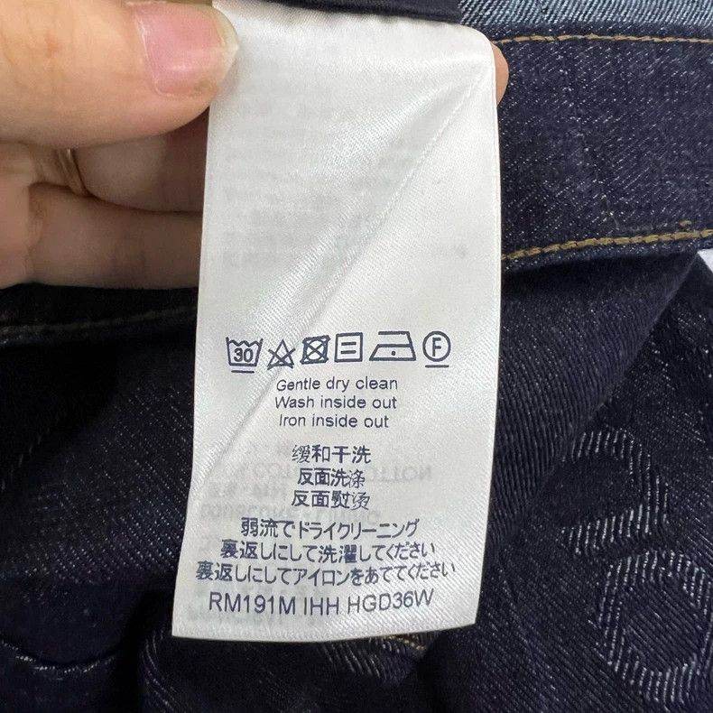 Louis Vuitton Louis Vuitton Side logo print jeans 2502-Nextarrow Size US 34 / EU 50 - 5 Thumbnail