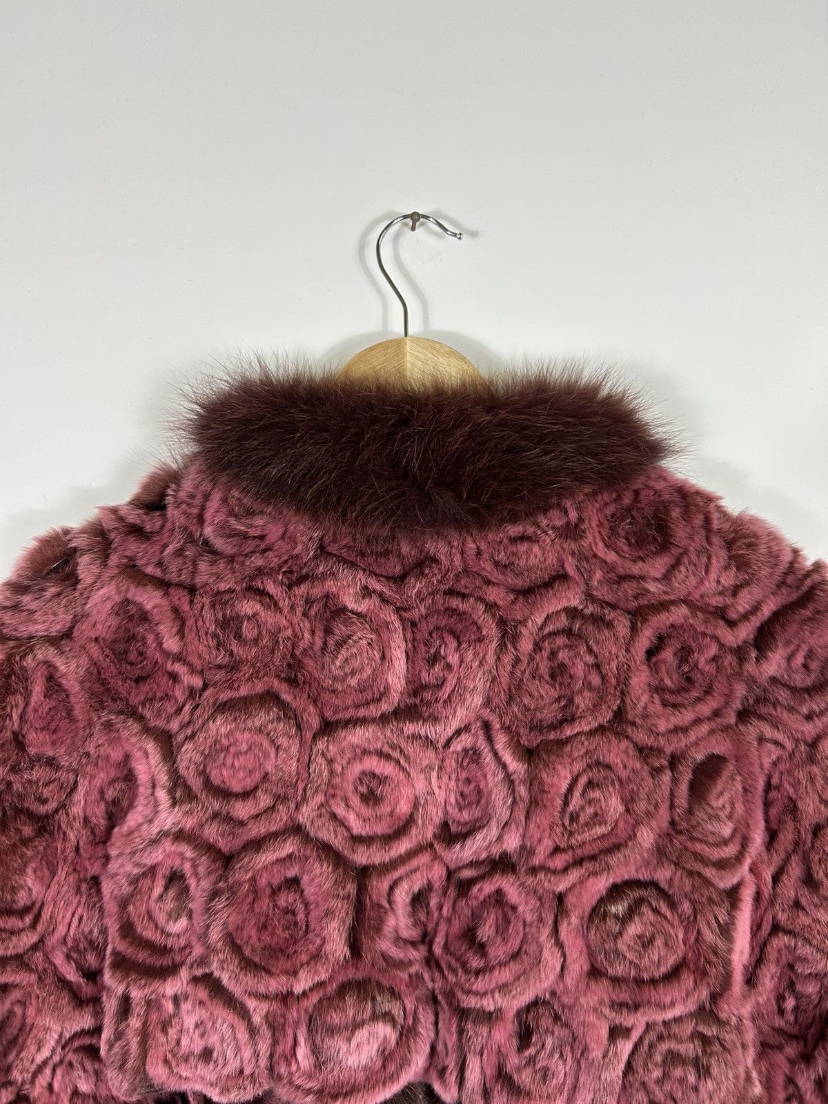 Japanese Brand 🔥Arborente Faux Fur Cropped Jacket Size M / US 6-8 / IT 42-44 - 13 Thumbnail