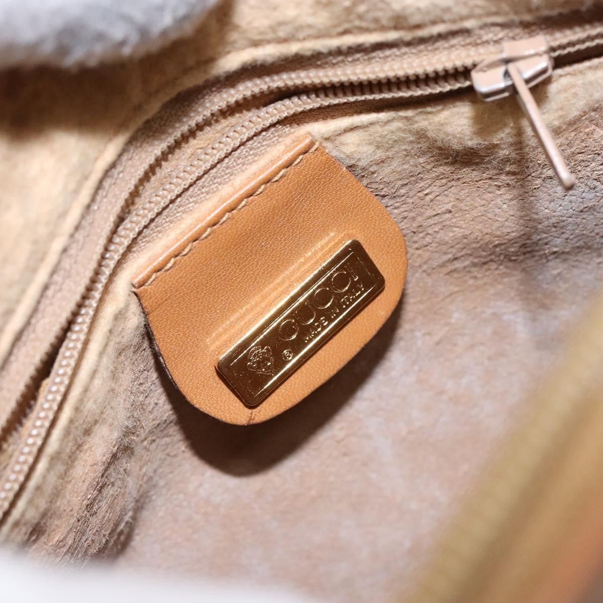 Gucci GUCCI Micro GG Supreme Shoulder Bag Pvc Beige Gold 001 14 Size ONE SIZE - 16 Thumbnail