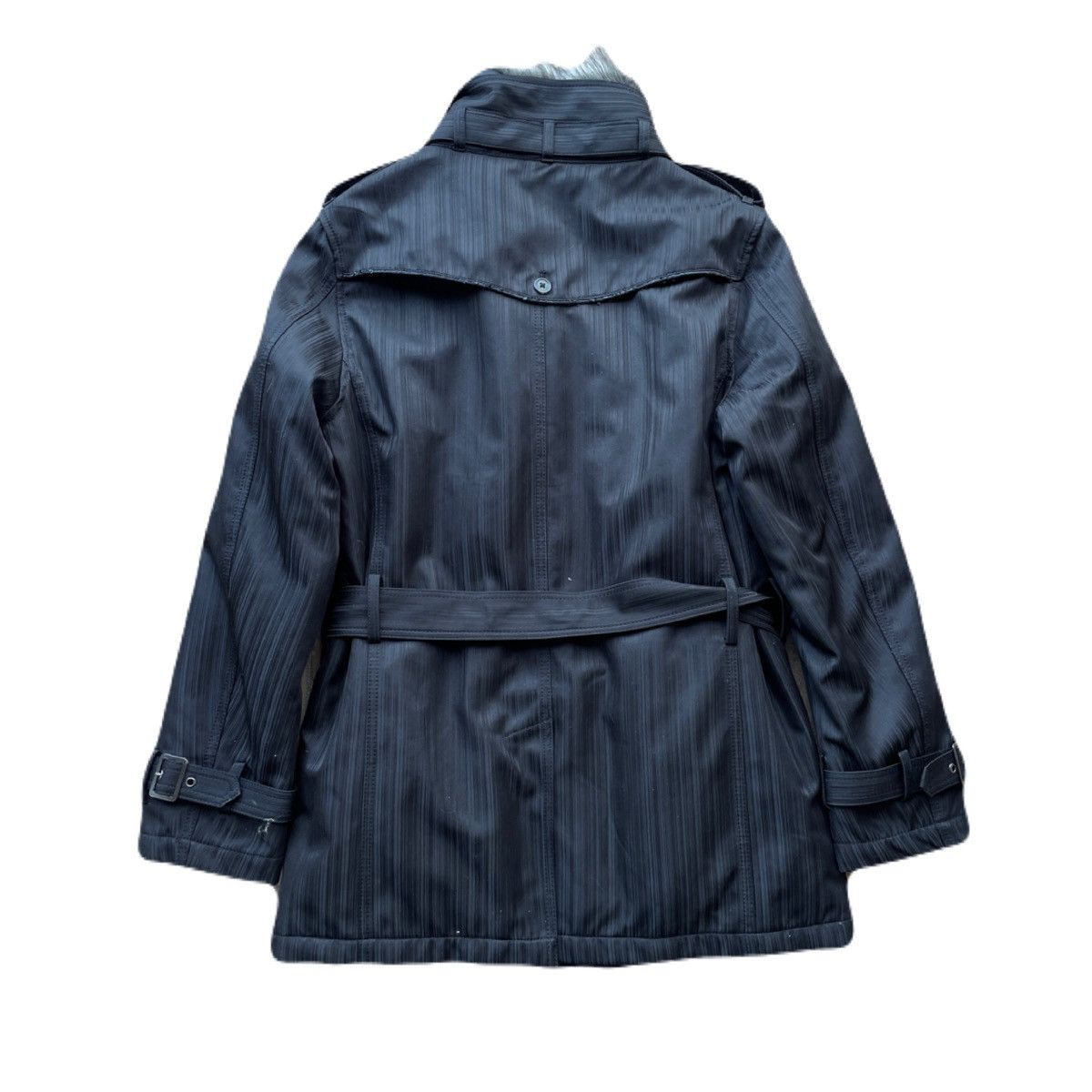 If Six Was Nine 2000s Japanese archive Vkei Fur Belted Gimmic Jacket Y2K Size US S / EU 44-46 / 1 - 4 Thumbnail