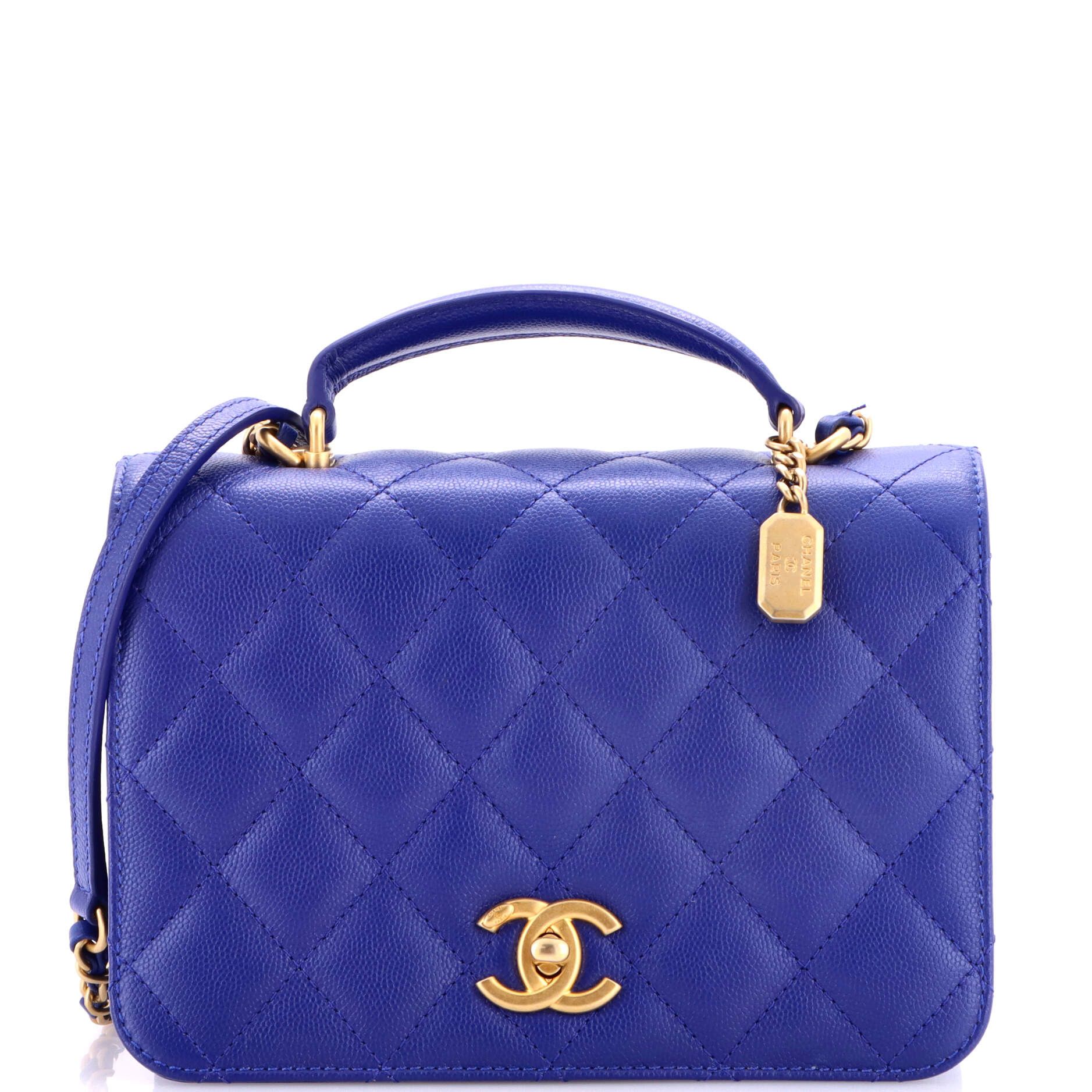 Chanel CC Top Handle Chain Full Flap Bag Size ONE SIZE - 1 Thumbnail