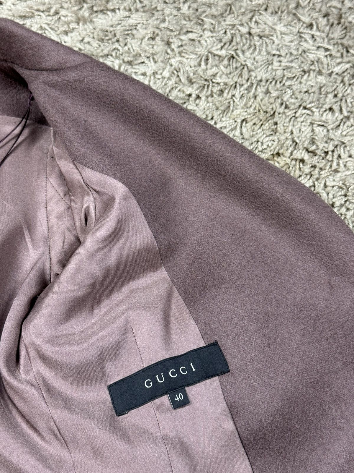 Gucci Wool trench coat Gucci original luxury streetwear item Size S / US 4 / IT 40 - 4 Thumbnail
