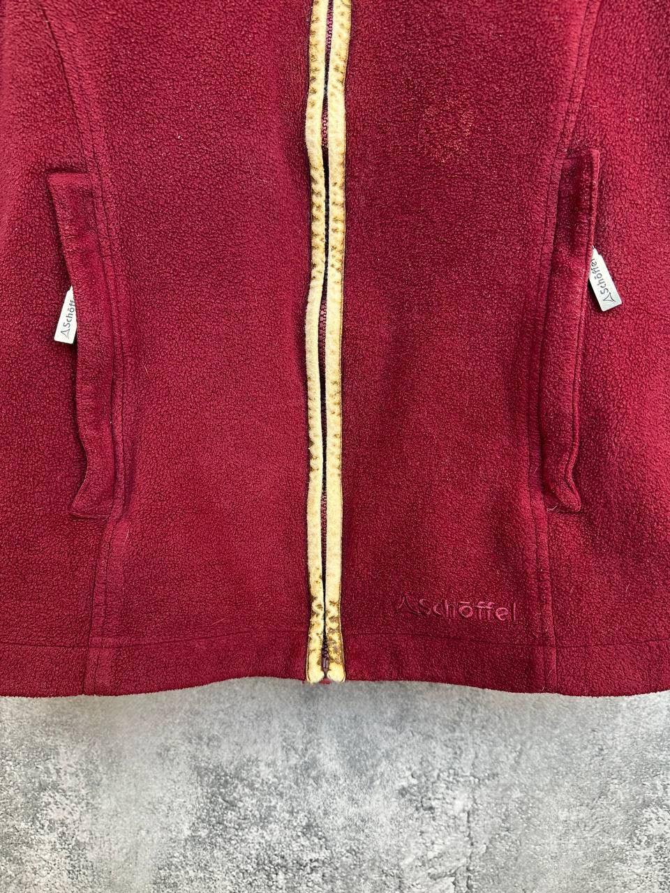 Other Schoffel Lyndon II Fleece Gilet in Claret Full Zip Vest Red Size S / US 4 / IT 40 - 7 Thumbnail